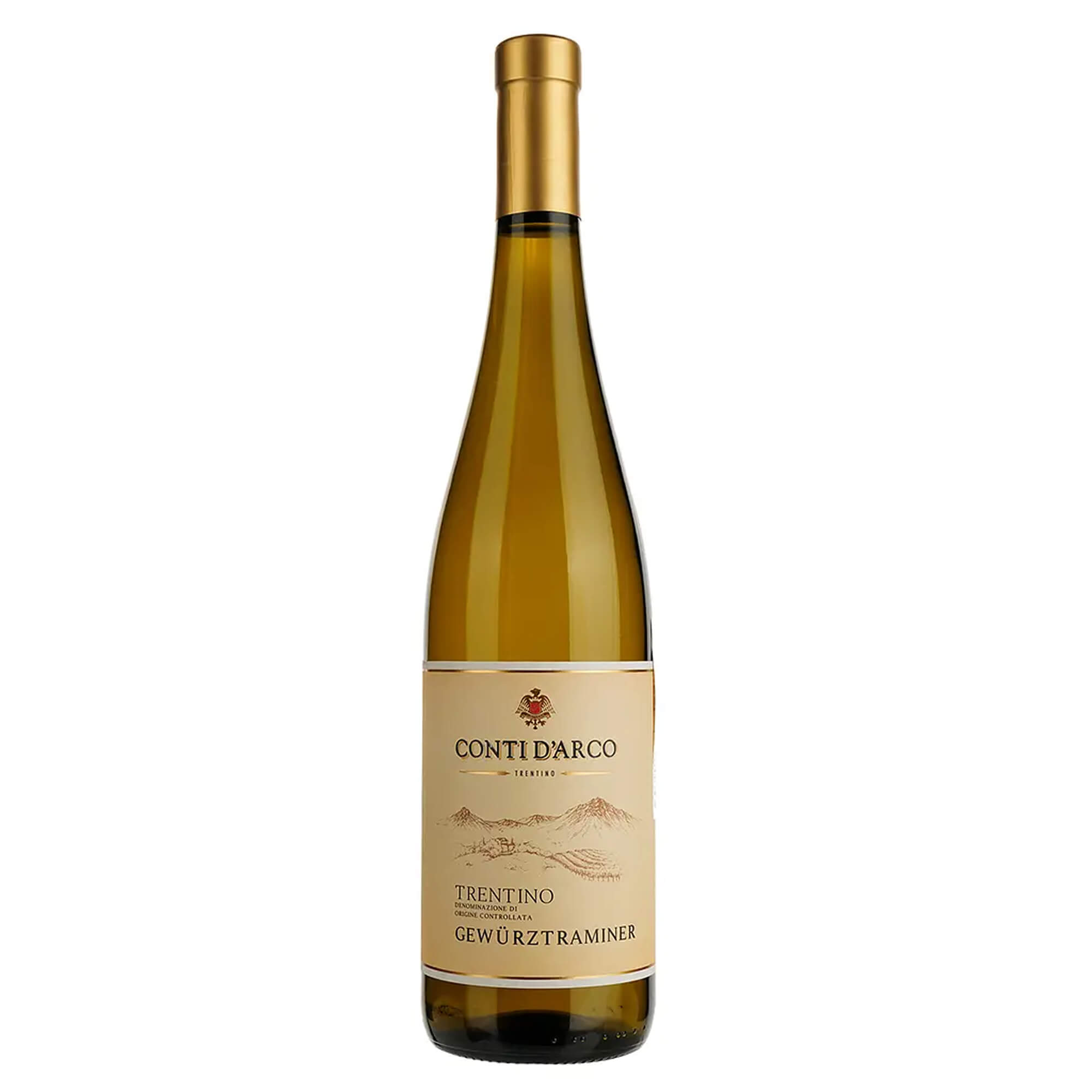 Gewürztraminer Trentino DOC (75 cl) — Conti d’Arco - Ice-Cold Champagne & Spirits Delivered in 30 Minutes | Monaco’s Fastest Delivery