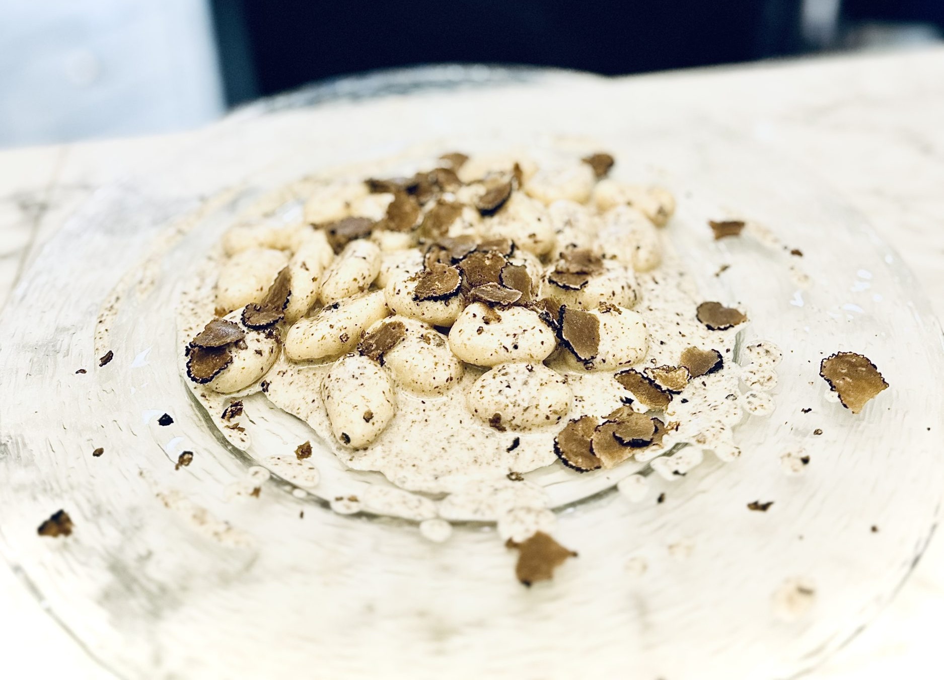 Gnocchis with black truffles - Bubble Bar Monaco — breakfast, burgers, pizza & pelmeni delivery