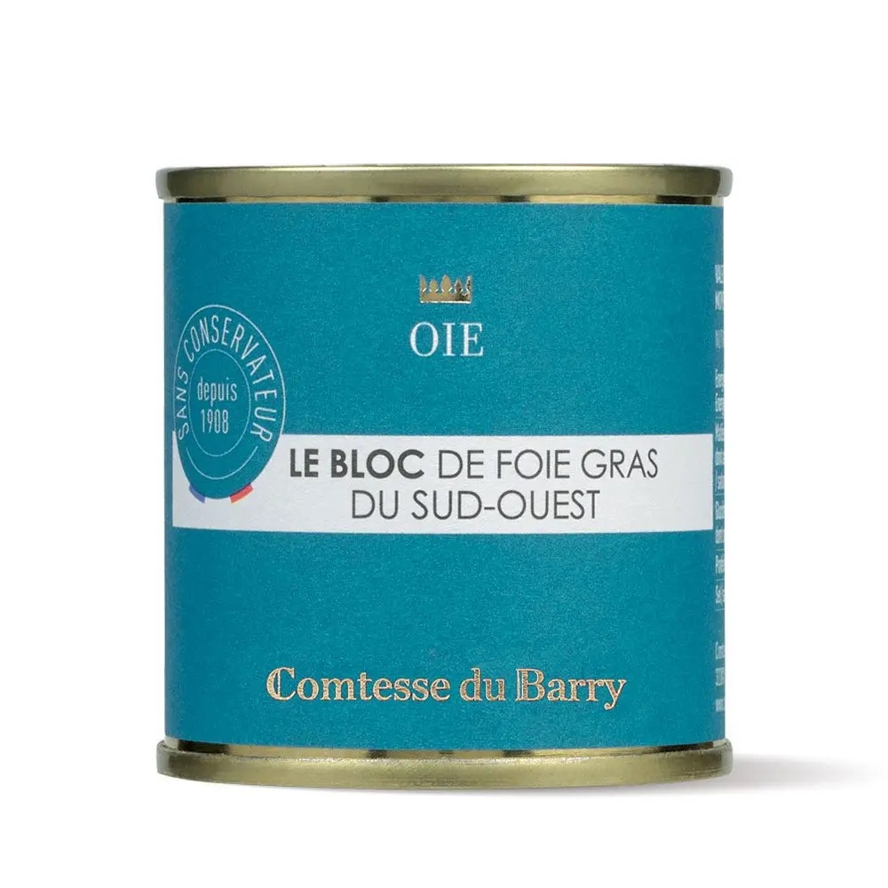 Goose Foie Gras Block 100G  - Foie Gras Comtesse du Barry