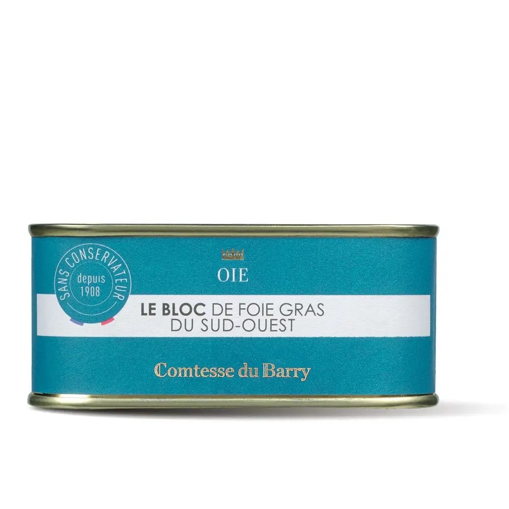 Goose Foie Gras Block 210G - Foie Gras Comtesse du Barry