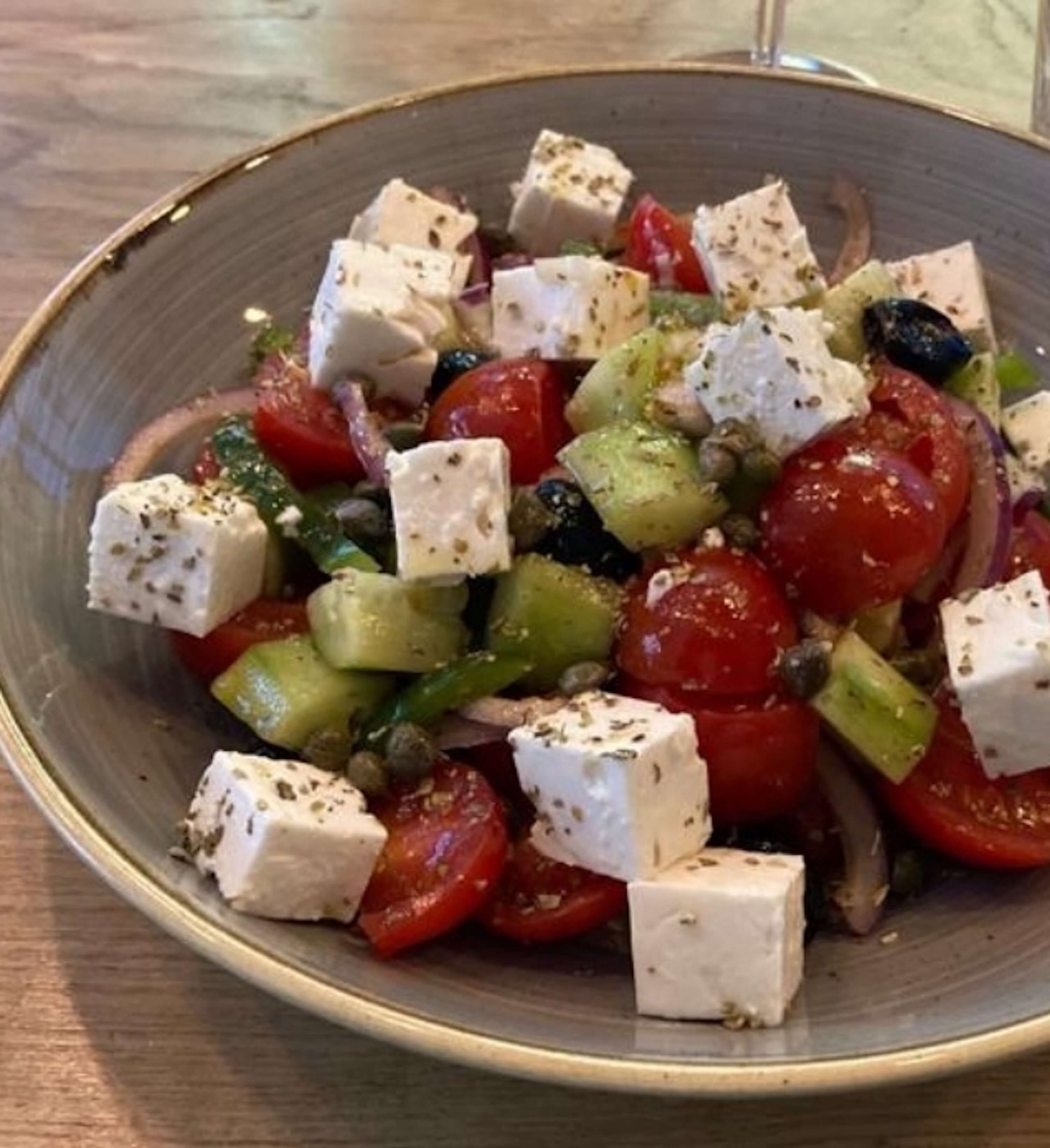 Greek Salad - YiaYia | Greek Street Food Delivery in Monaco, Cap-d'Ail & Beausoleil