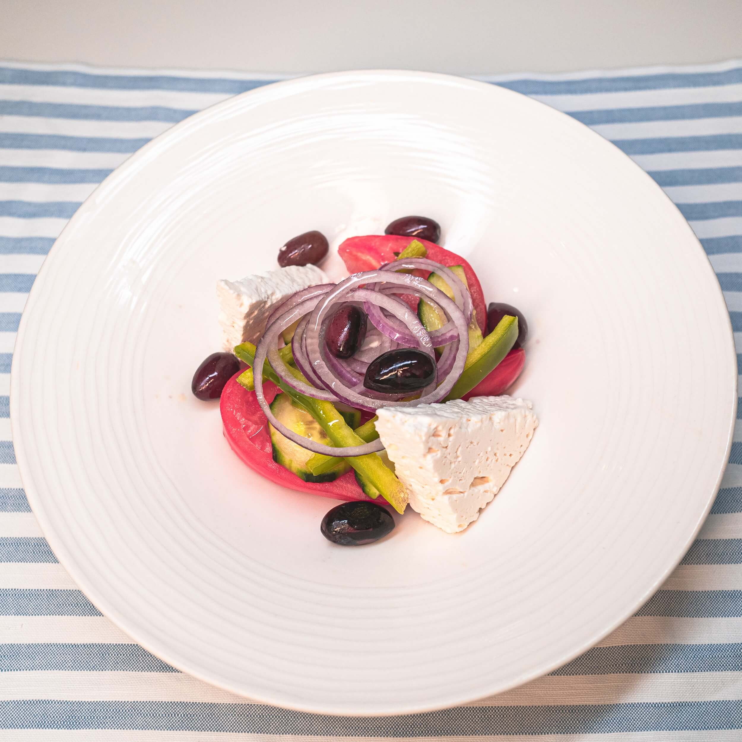 Greek Salad - Caffe Milano | Italian Restaurant Delivery in Monaco