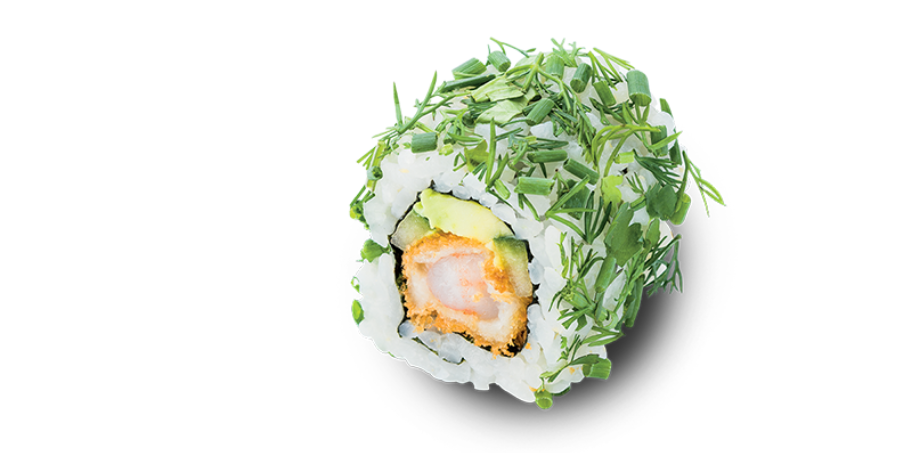 Green Roll Shrimp Tempura - Planet Sushi | Sushi & Japanese Food Delivery in Monaco, Cap-d'Ail & Beausoleil