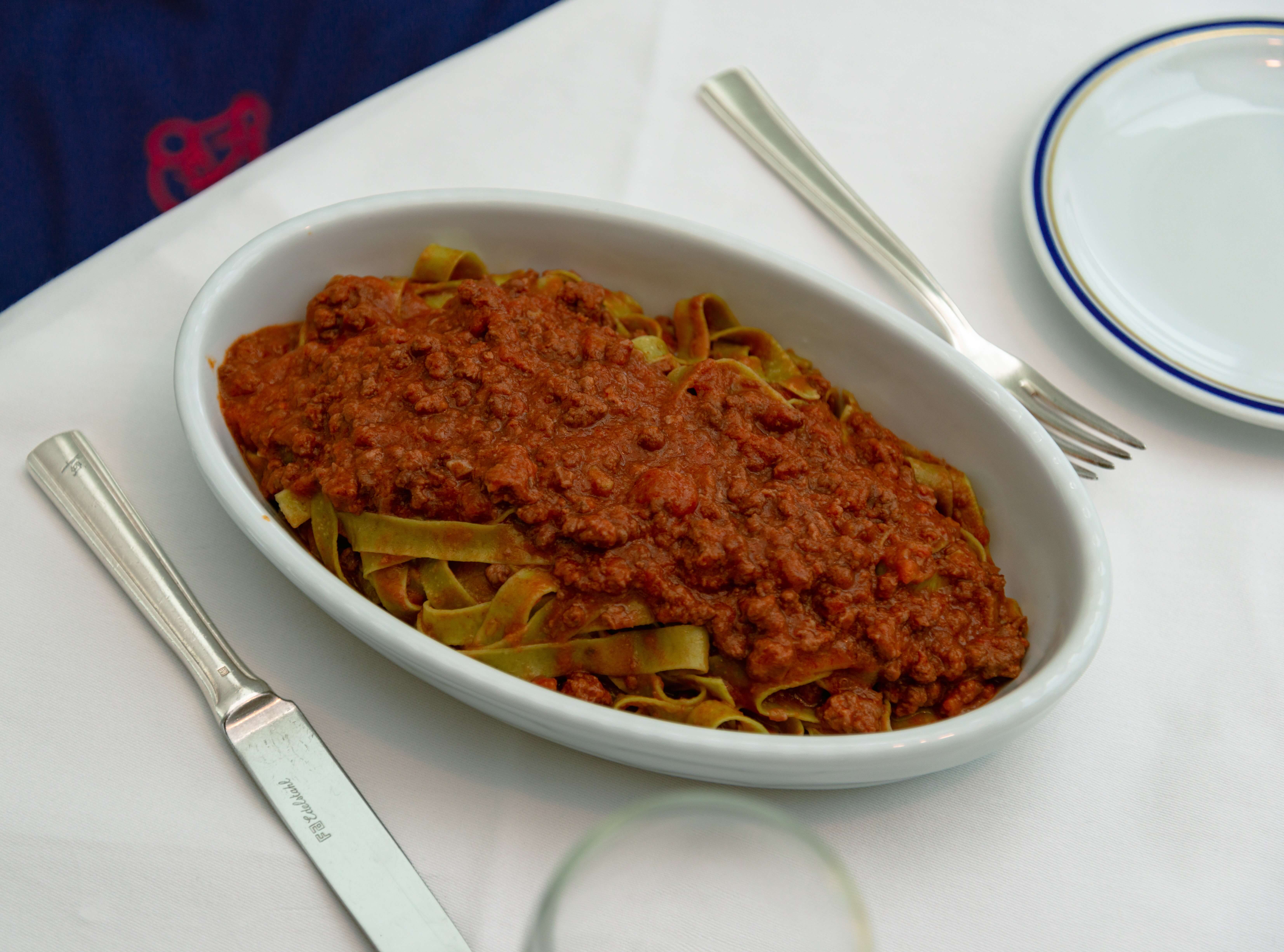 Green Tagliatelle Bolognese - Cipriani | Fine Italian Dining Delivery in Monaco