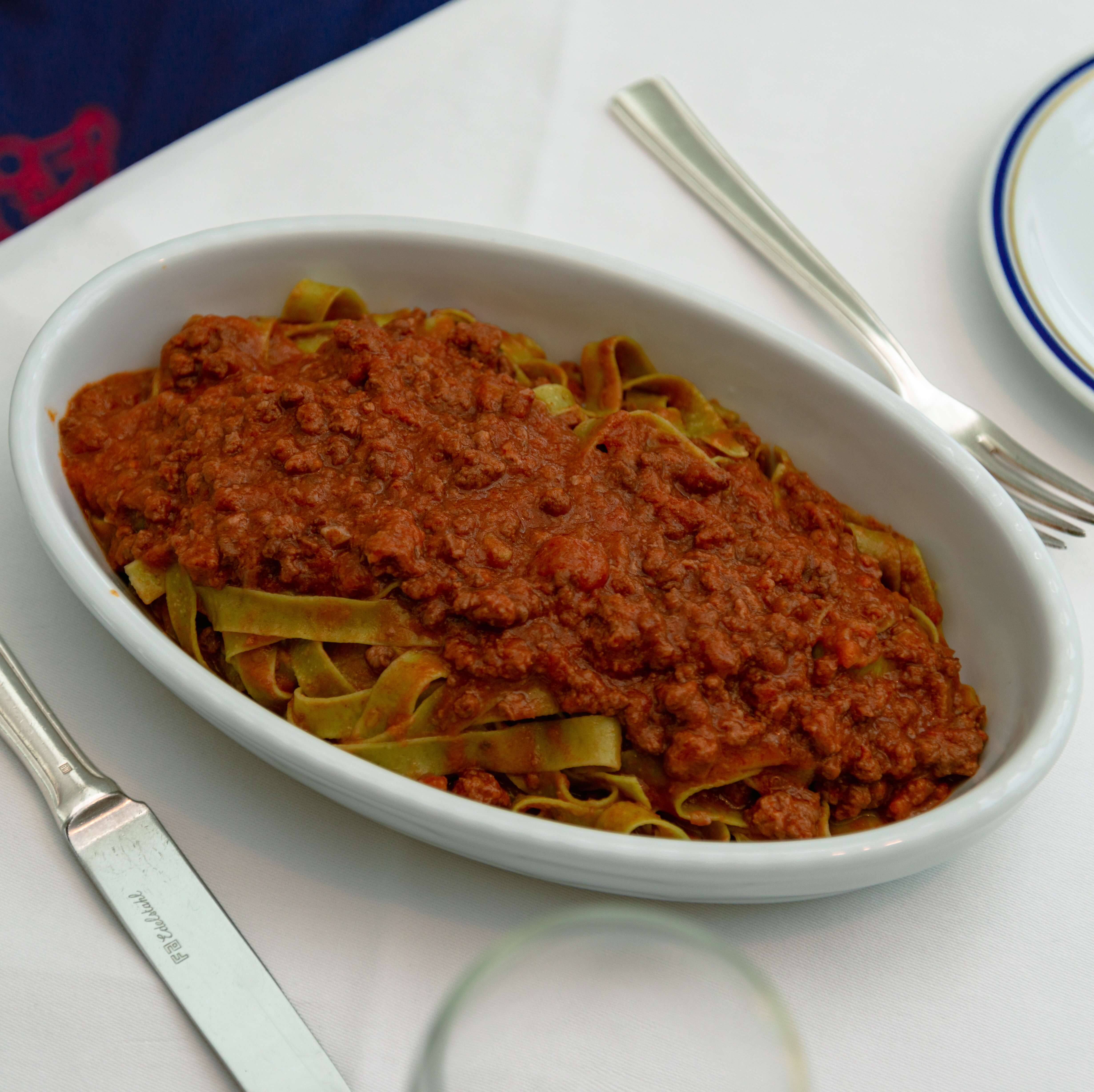 Green Tagliatelle Bolognese - Cipriani | Fine Italian Dining Delivery in Monaco