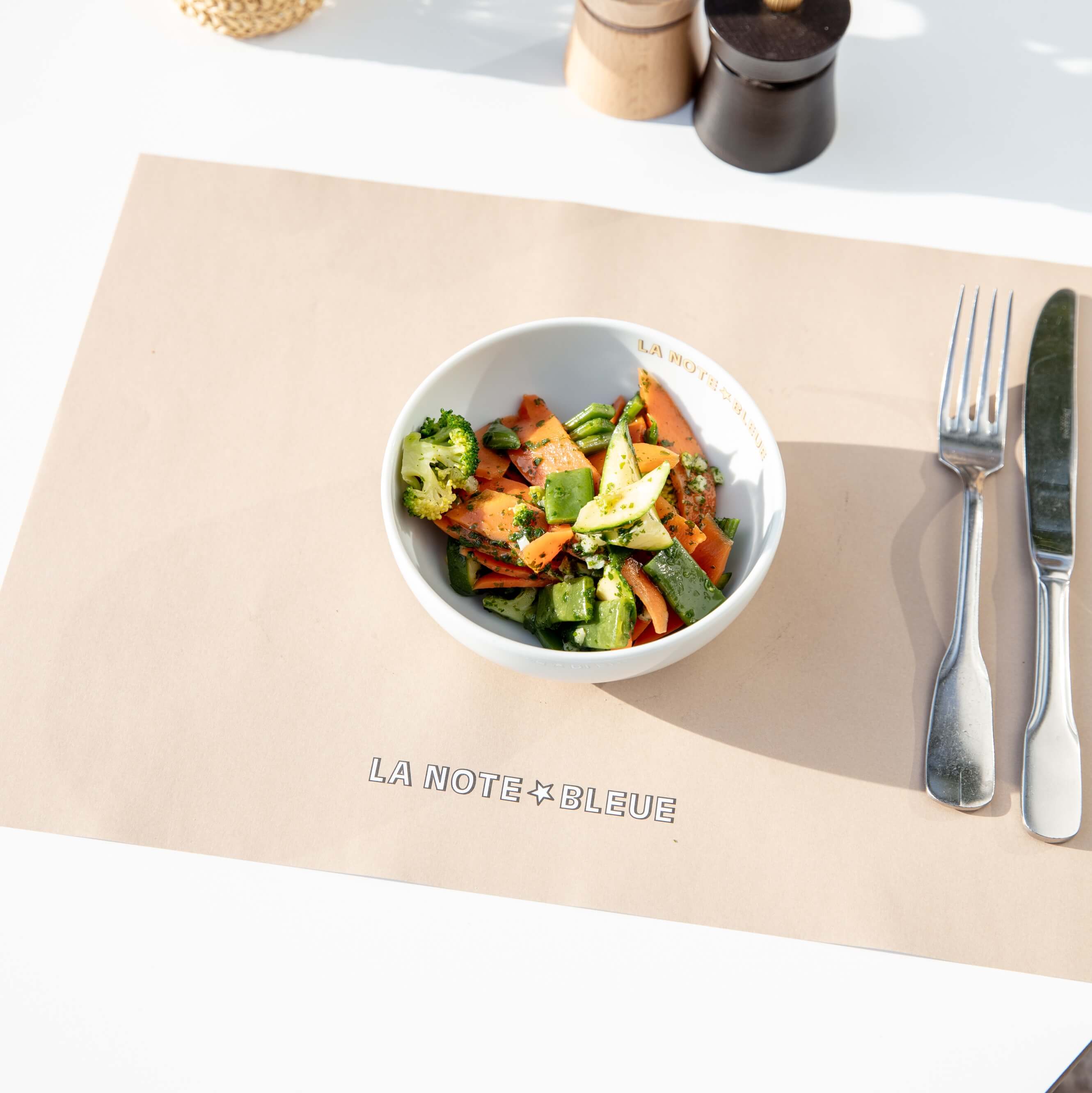 Green Vegetables - La Note Bleue | Beachside Dining Delivery in Monaco