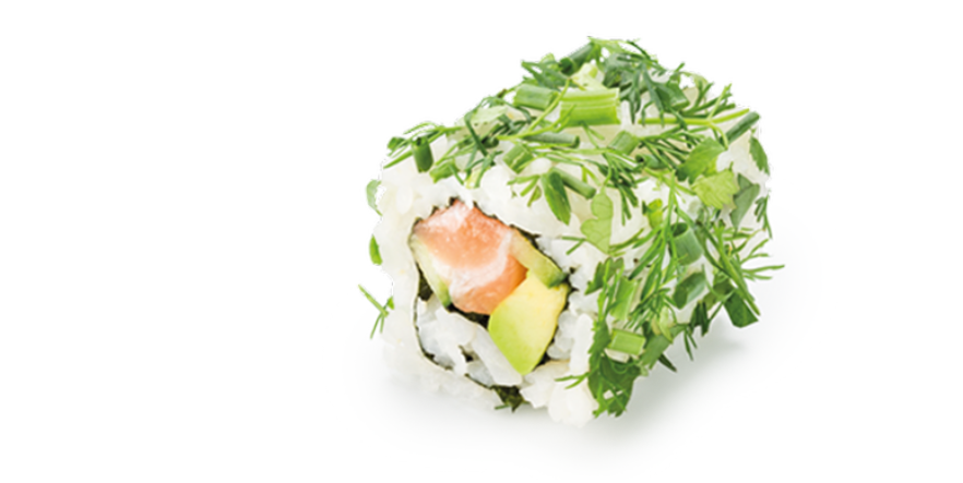 Green roll Salmon - Planet Sushi | Sushi & Japanese Food Delivery in Monaco, Cap-d'Ail & Beausoleil