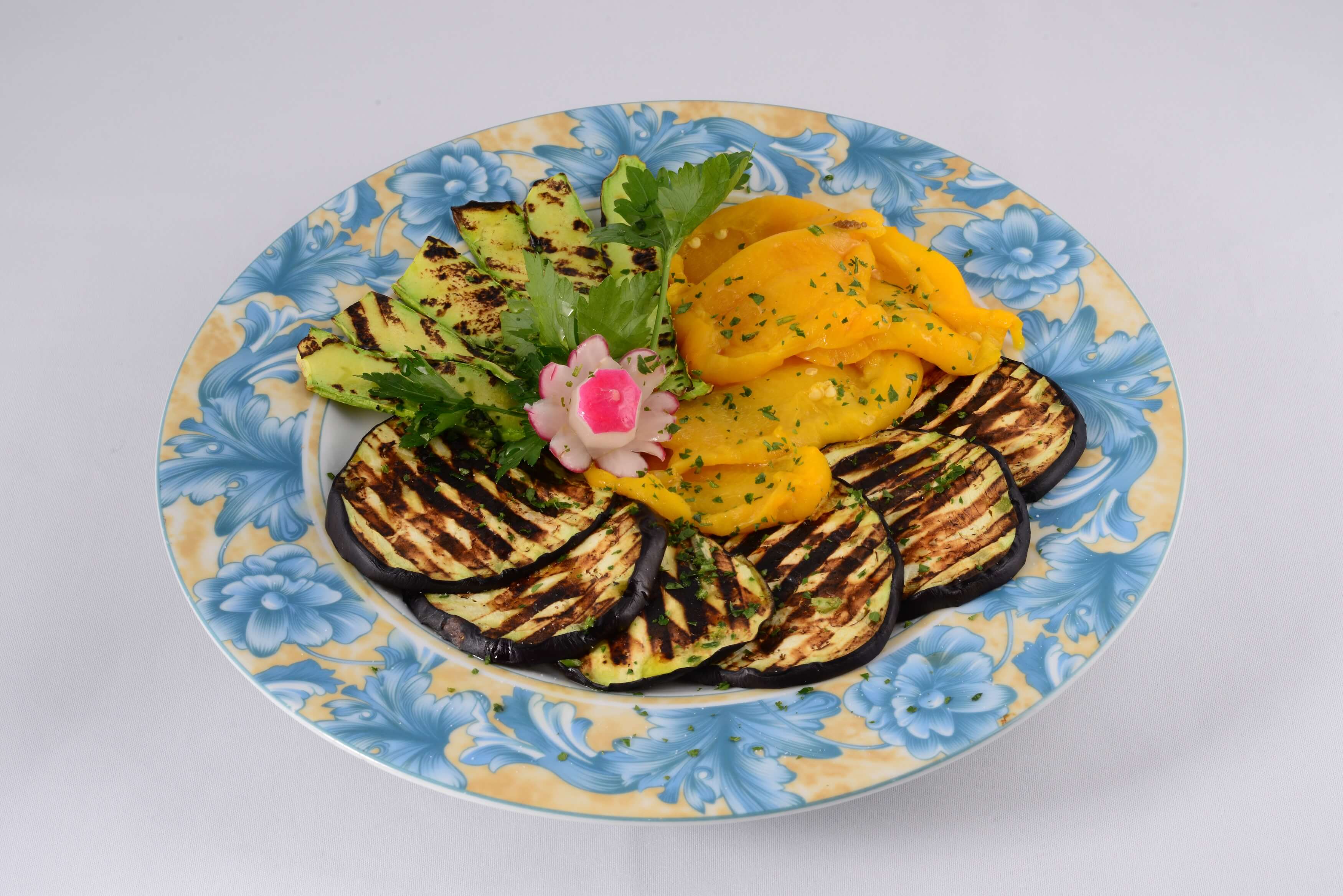 Grilled Vegetables - Le Sans Souci | French Cuisine Delivery in Monaco