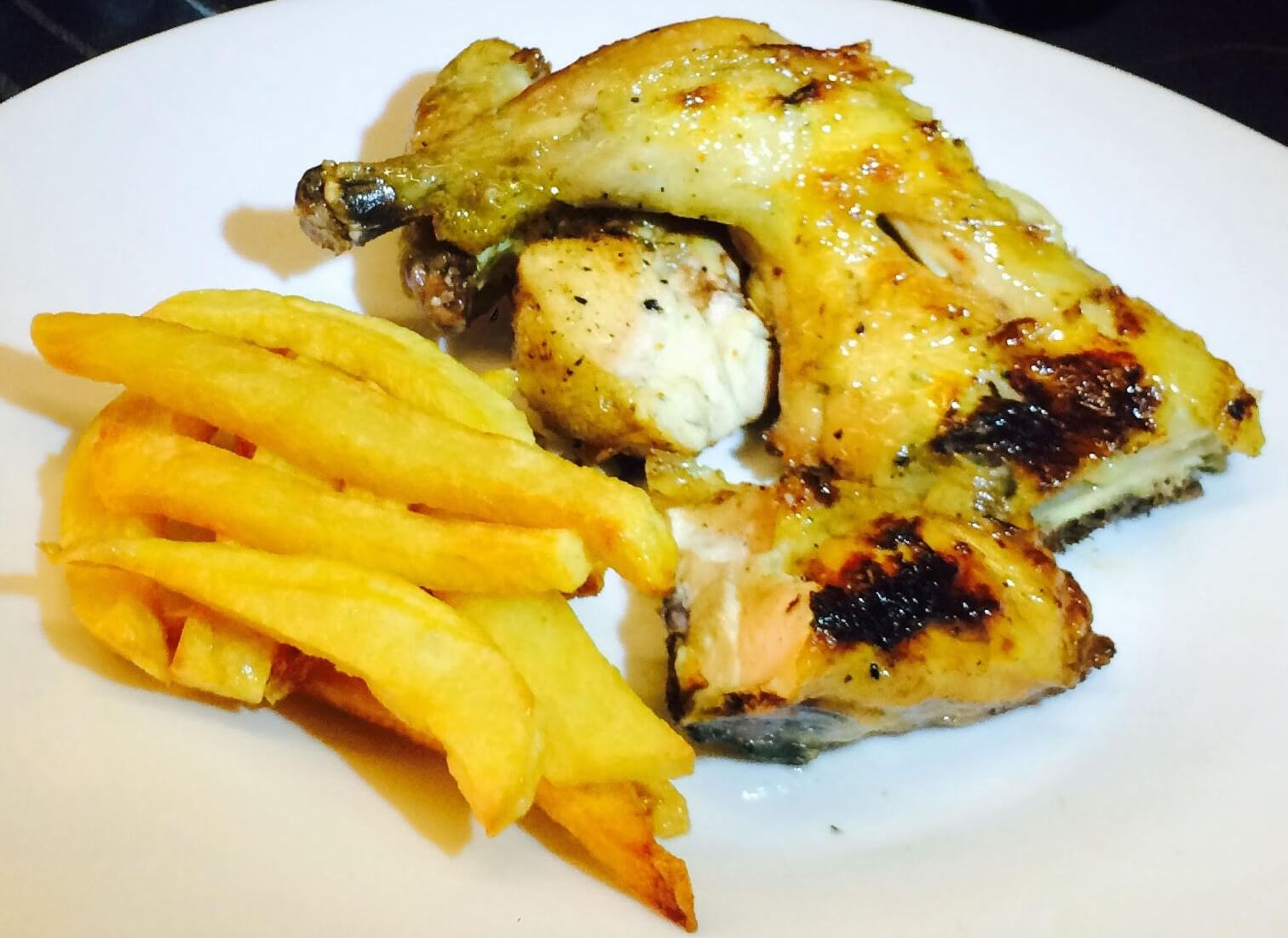 Grilled chicken - Braza's Delivery - Firewood-Grilled Portuguese Cuisine in Monaco