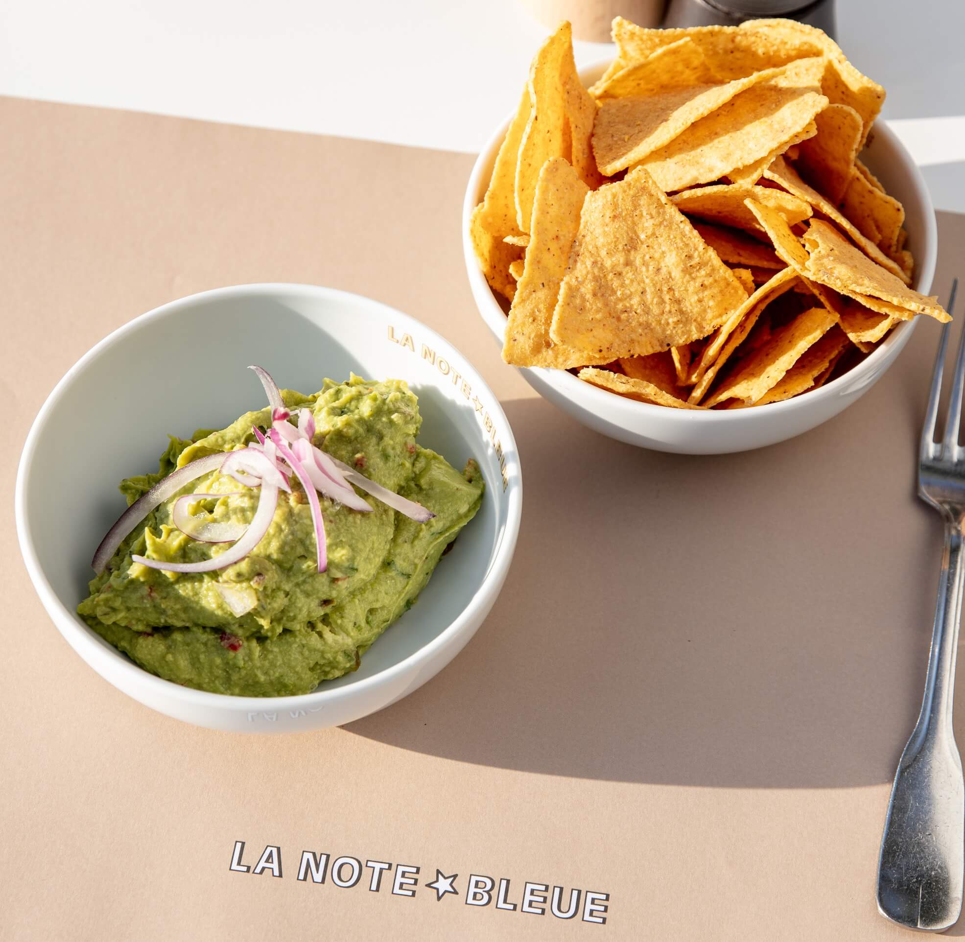 Guacamole & Tortilla chips - La Note Bleue | Beachside Dining Delivery in Monaco