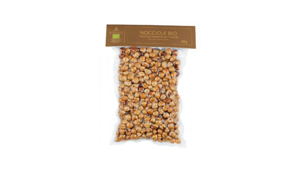 Hazelnuts Roasted Organic IGP Piedmont - 500gr