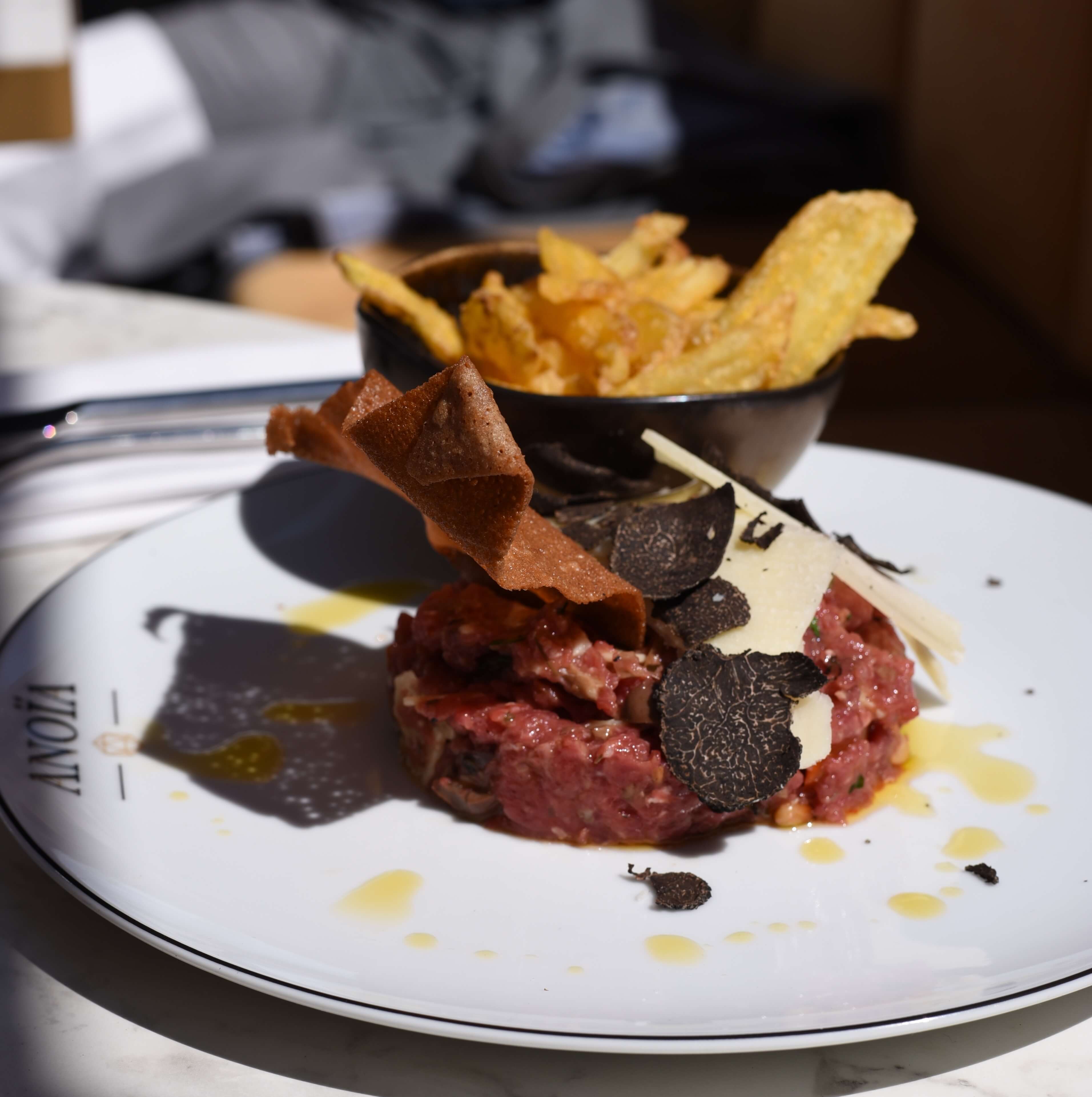 Home made Beef Tartare - Anoïa — Breton Crêpes & Monegasque Flavors Delivered in Monaco