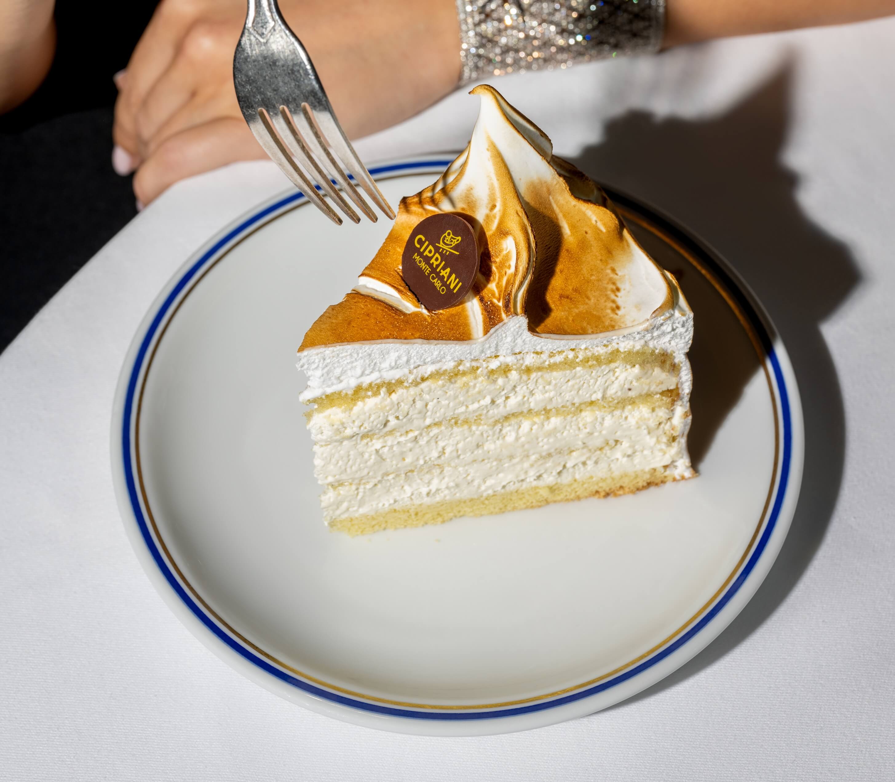 Homemade Vanilla Meringue Cake - Cipriani | Fine Italian Dining Delivery in Monaco