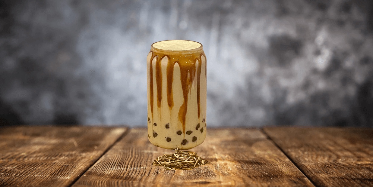 Houjicha Boba - SuperBoba | Bubble Tea & More Delivery in Monaco, Cap-d'Ail & Beausoleil