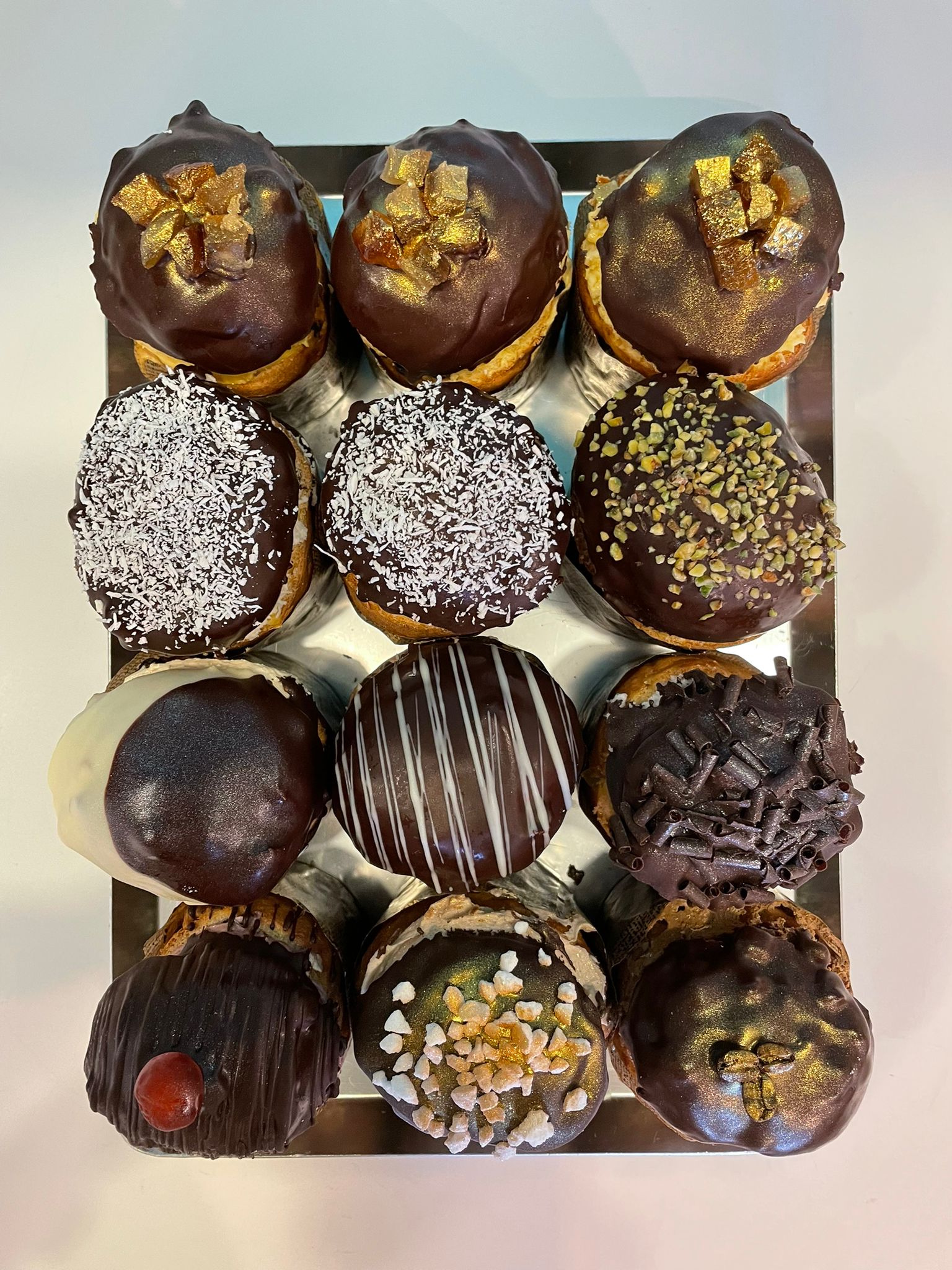 Iced  Panettoncini x 8  - La Bottega del Gelato | Authentic Italian Ice Cream Delivery in Monaco