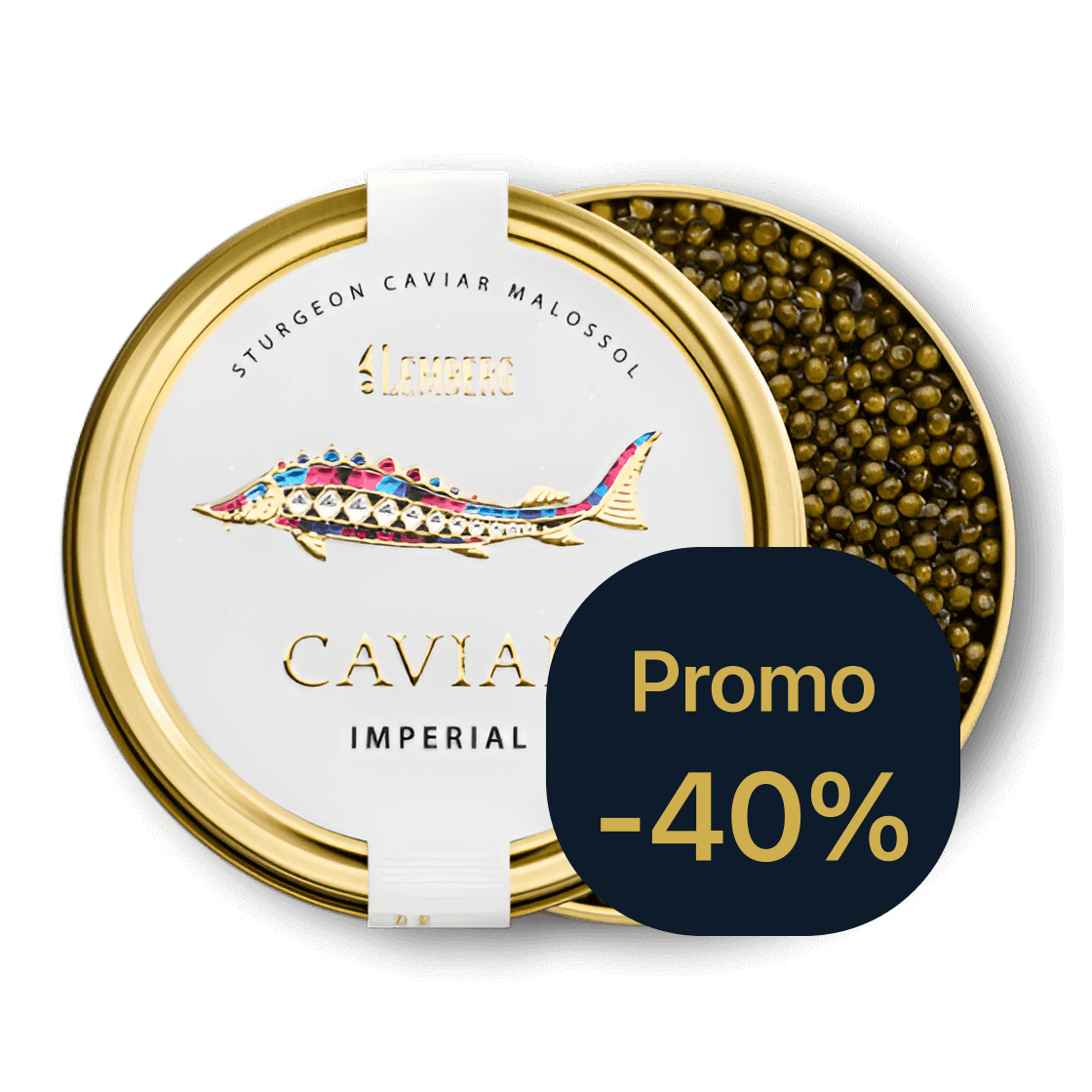 Imperial 125 GR - Caviar Delivery Monaco – Black & Red Caviar in 30 Minutes | Mr. Room Service
