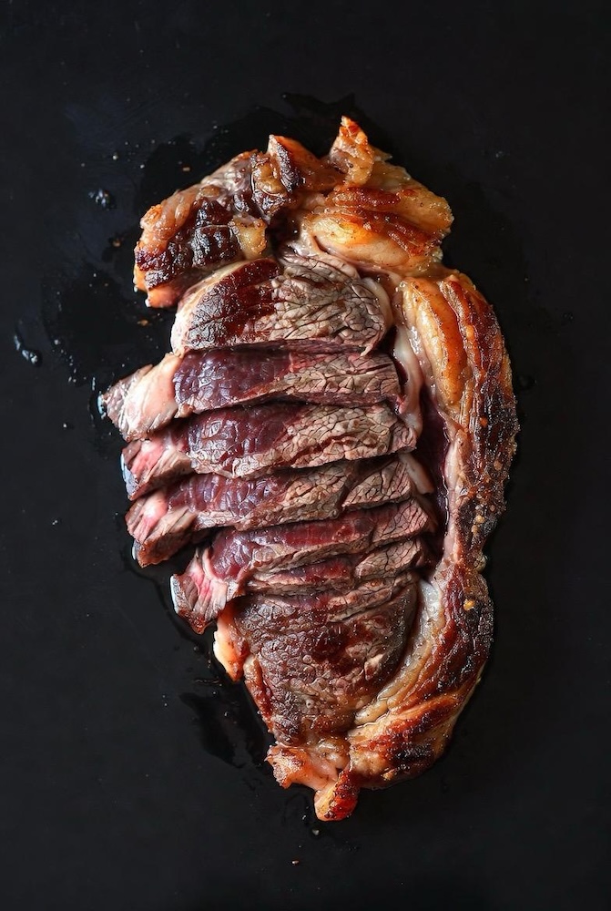 Italian beef steak (300g), side of the day - Via Margherita for Prince Of Venice  | Delivery in Monaco