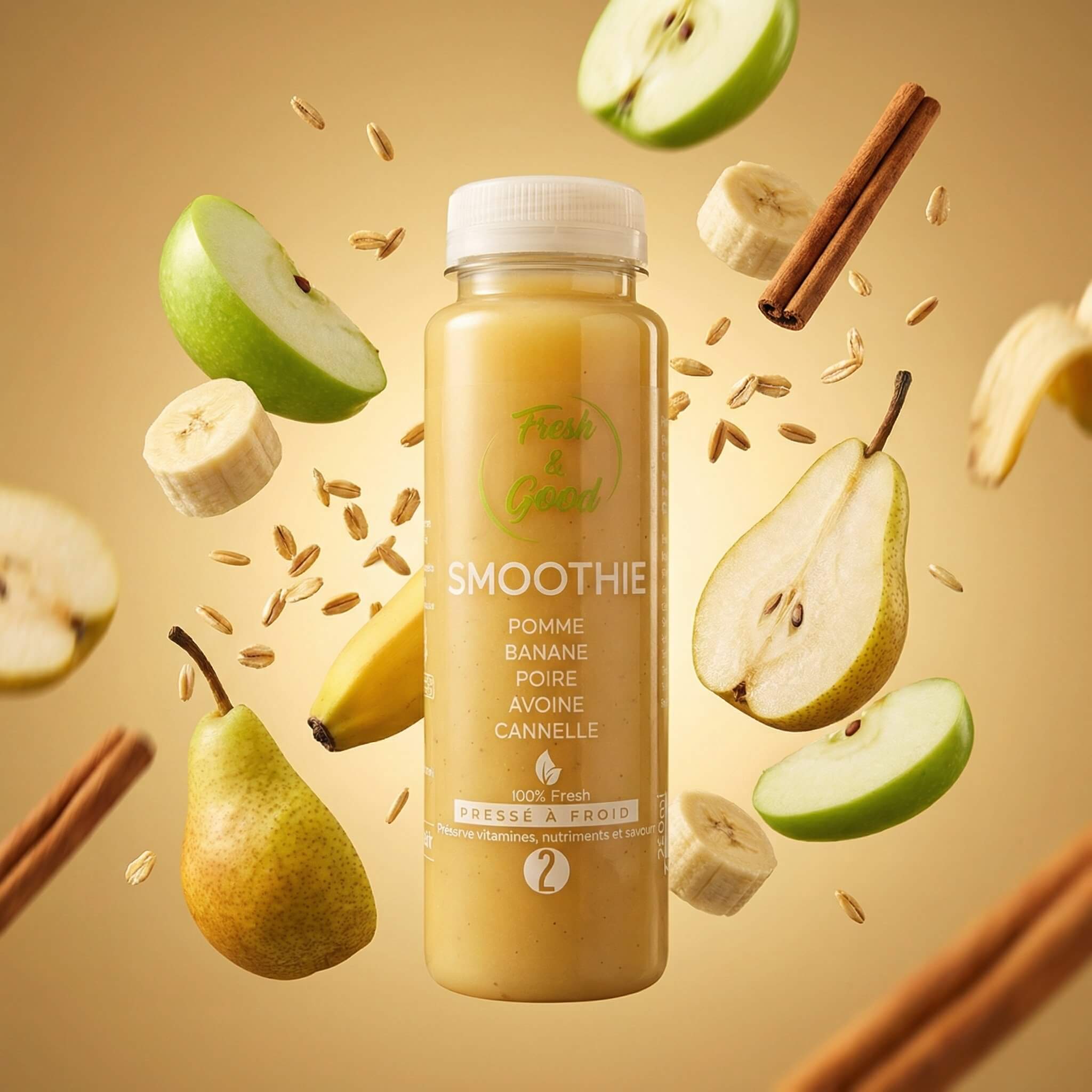 J2 Oat 250ml - Fresh&Good Juices Delivery Monaco | Mr Room Service