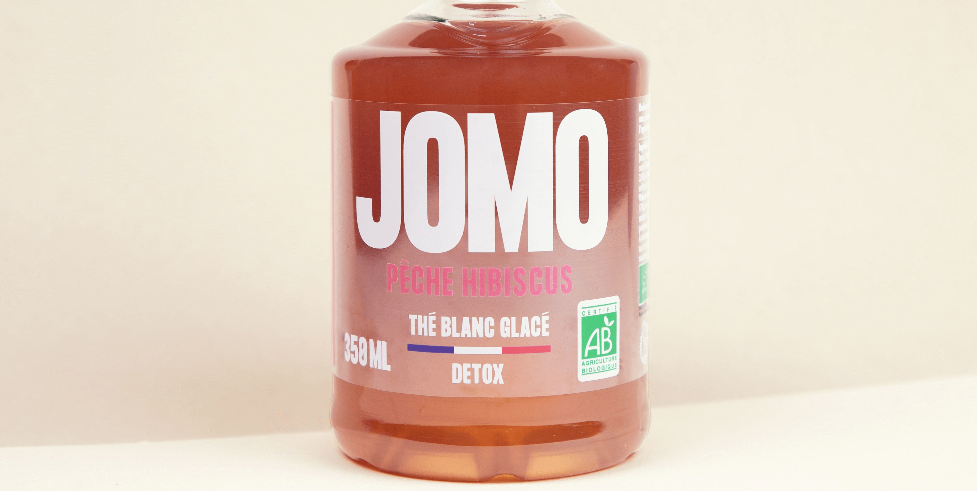 JOMO : Thé blanc, pêche, hibiscus