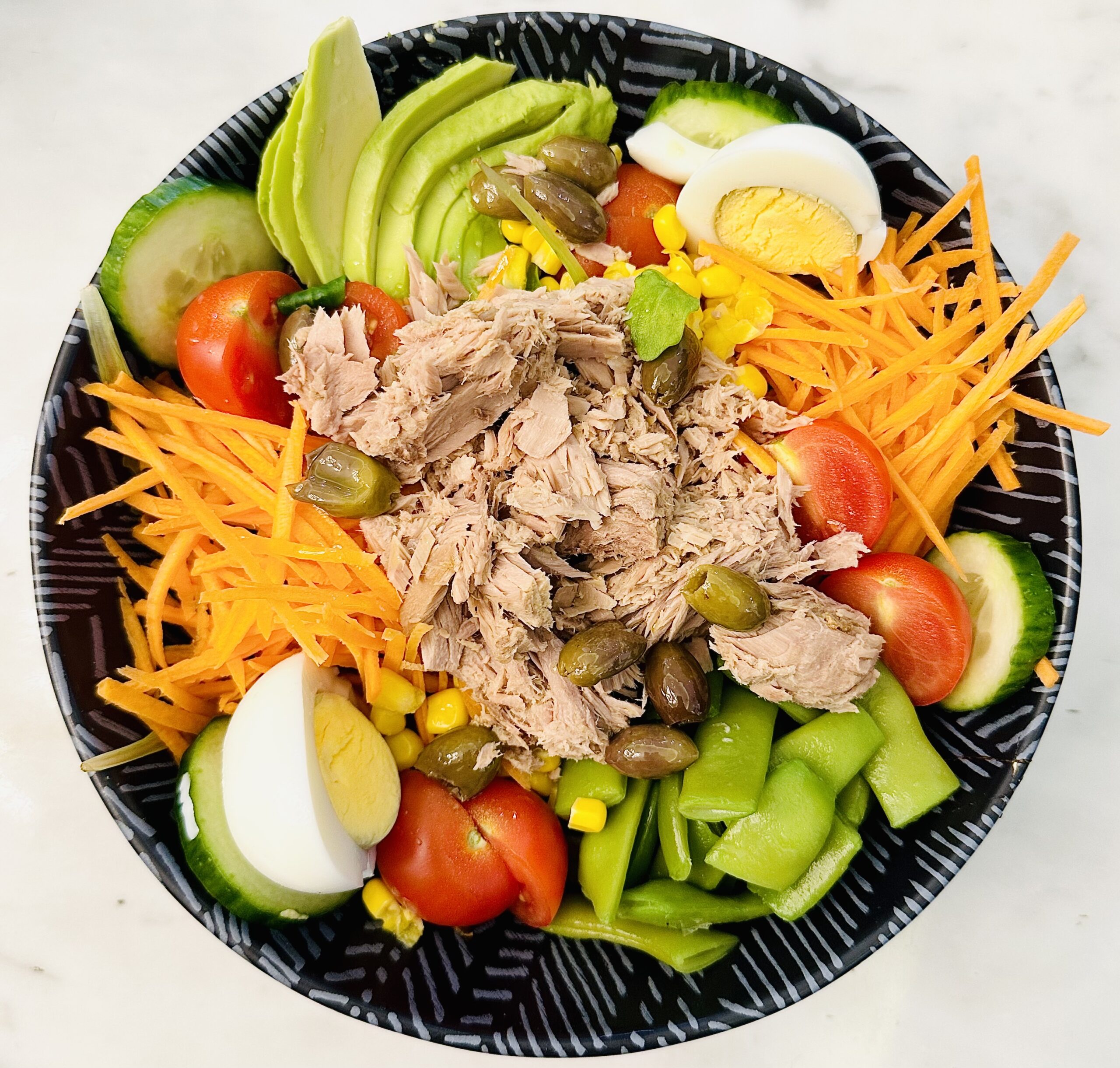 Keto Niçoise Bowl - Bubble Bar Monaco — breakfast, burgers, pizza & pelmeni delivery