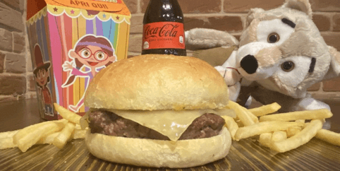 Menu enfant - Old Wild West | Livraison à Monaco