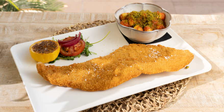 La Milanaise - La Note Bleue | Beachside Dining Delivery in Monaco