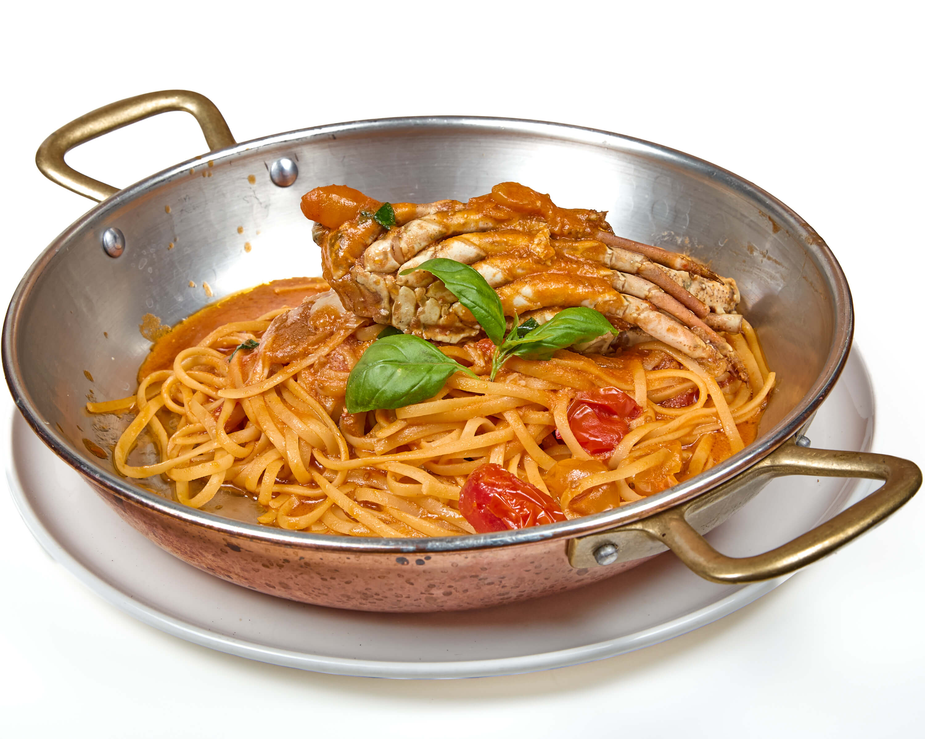 Linguine with Langouse - La Saliere | Italian & Mediterranean Food Delivery in Monaco, Cap-d'Ail