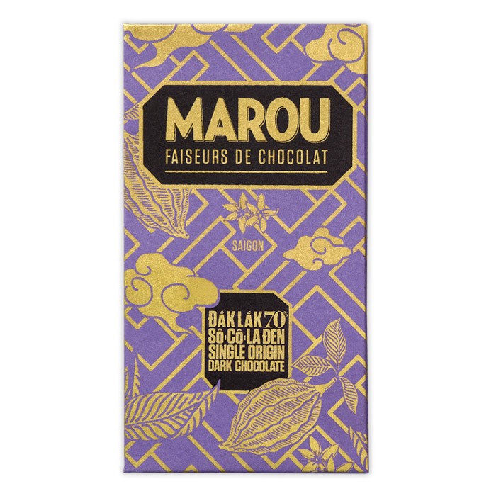 MAROU CHOCOLATE - Artisan Chocolate Bar 70% Dak Lak - Maison del Gusto delivery in Monaco | Mr. Room Service
