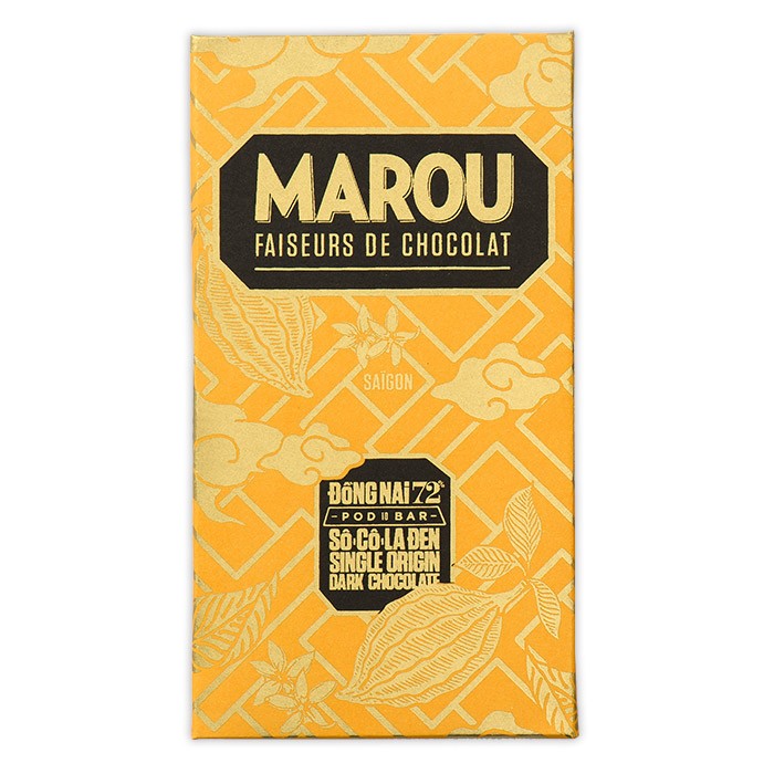 MAROU CHOCOLATE - Artisan Chocolate Bar 72% Dong Nai - Maison del Gusto delivery in Monaco | Mr. Room Service