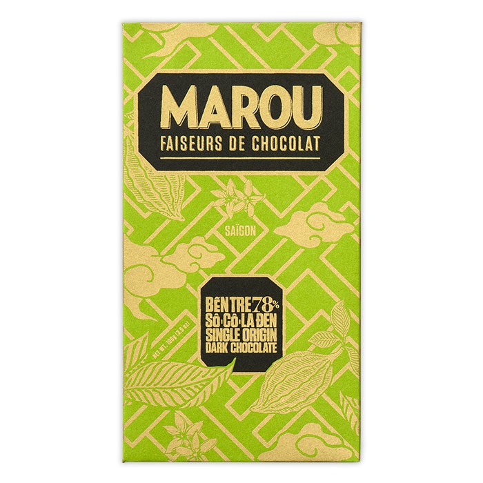 MAROU CHOCOLATE - Artisan Chocolate Bar 78% Ben Tre - Maison del Gusto delivery in Monaco | Mr. Room Service