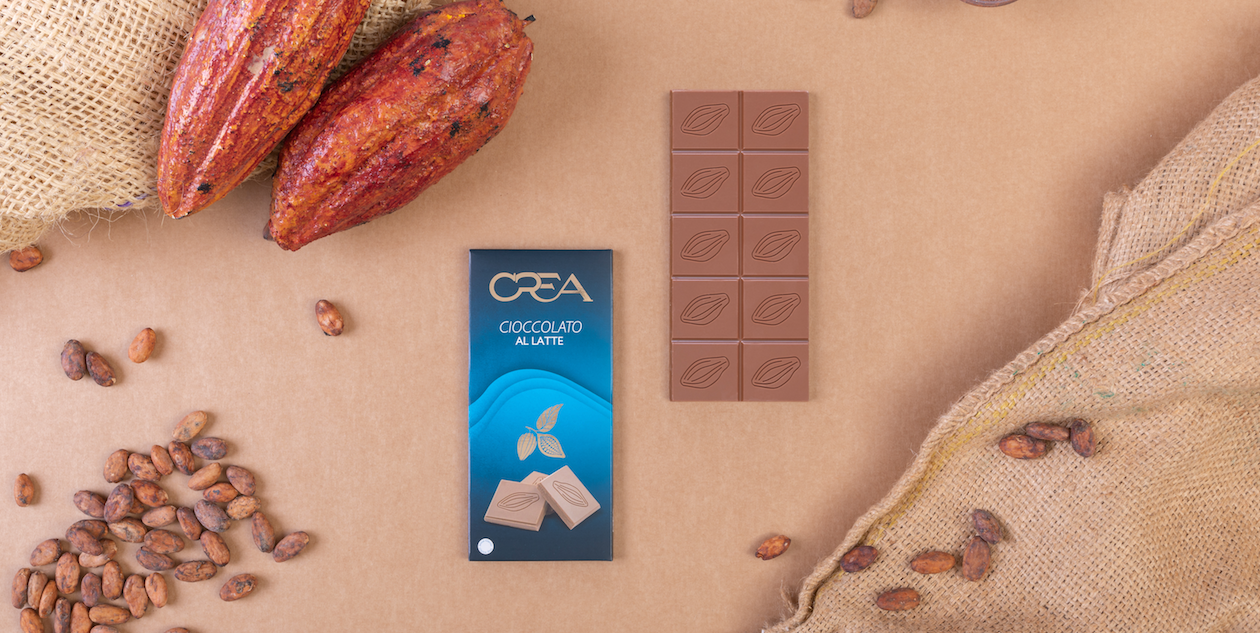 Milk Chocolate Chocolate Bar  - Creá Monte-Carlo | Ice Cream & Sweets Delivery in Monaco, Cap-d'Ail & Beausoleil