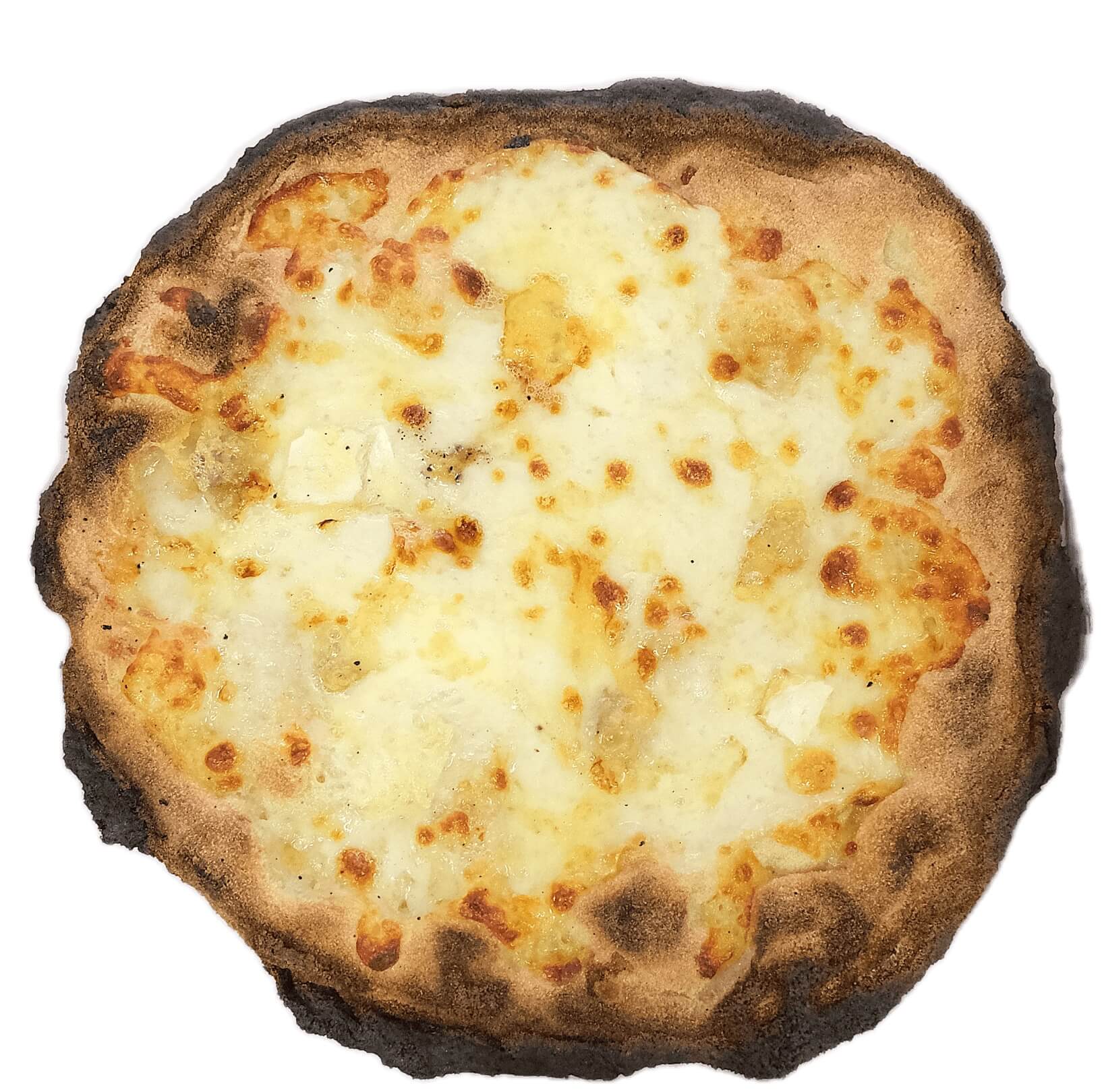Mini Pizza 4 Formaggi 22cm - Lo Sfizio Street | Italian Street Food Delivery in Monaco
