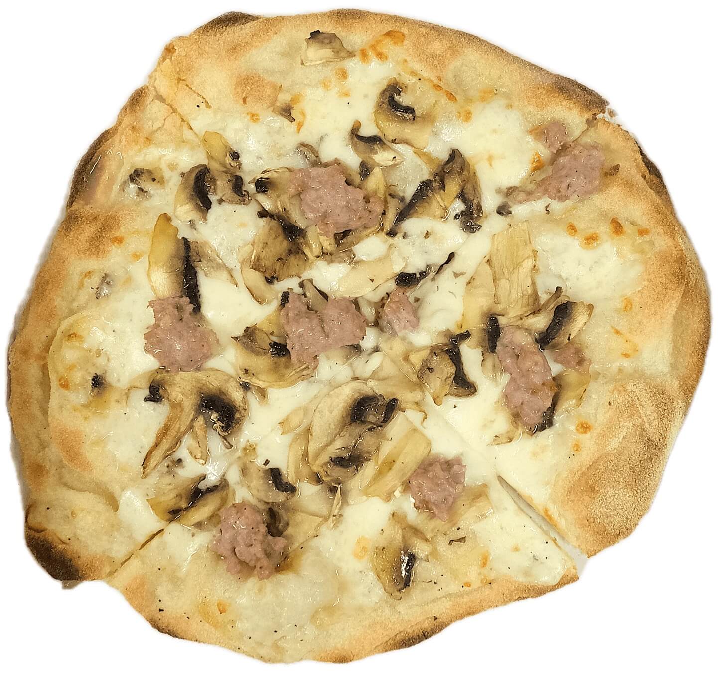 Mini Pizza Boscaiola 22cm - Lo Sfizio Street | Italian Street Food Delivery in Monaco