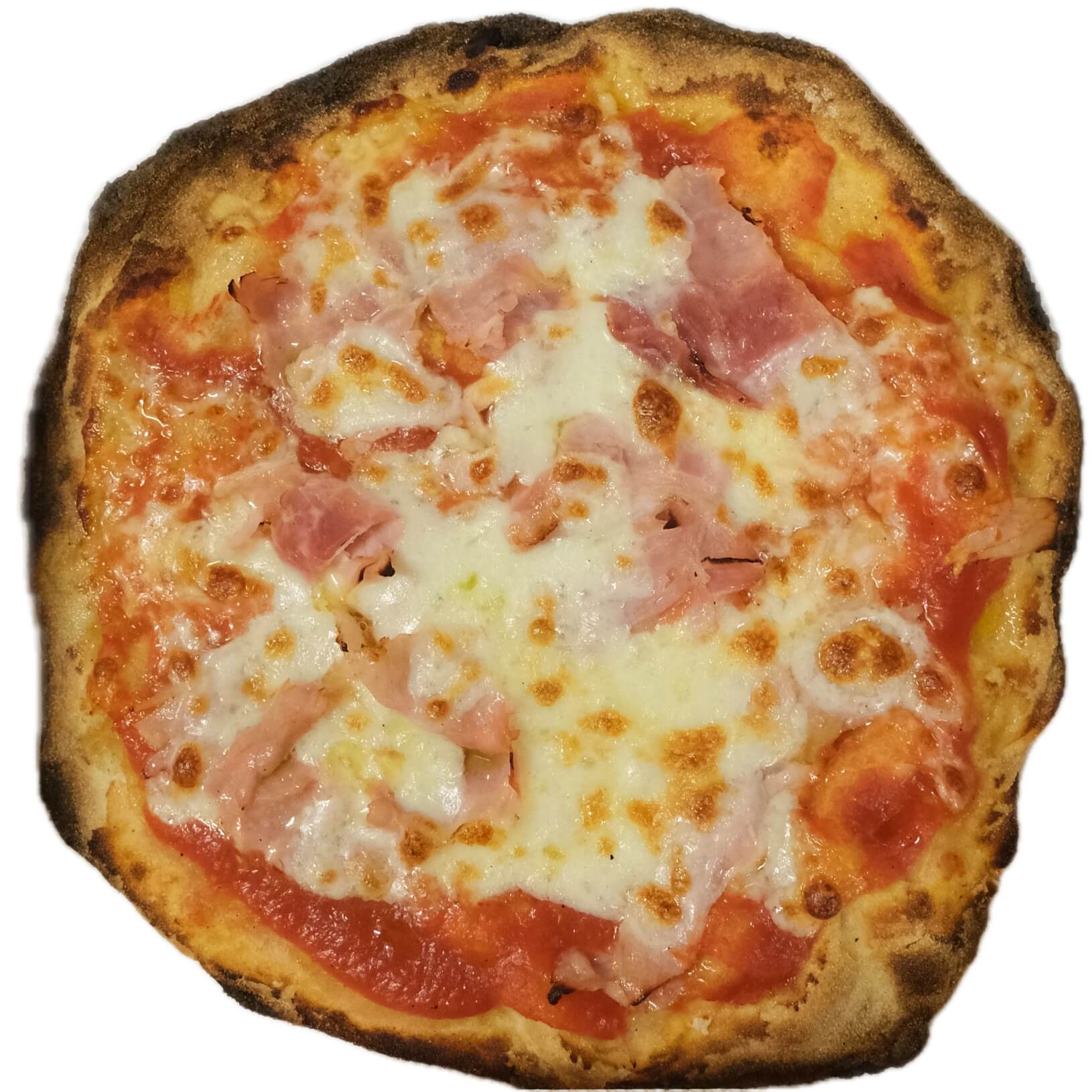 Mini Pizza Cotto 22cm - Lo Sfizio Street | Italian Street Food Delivery in Monaco