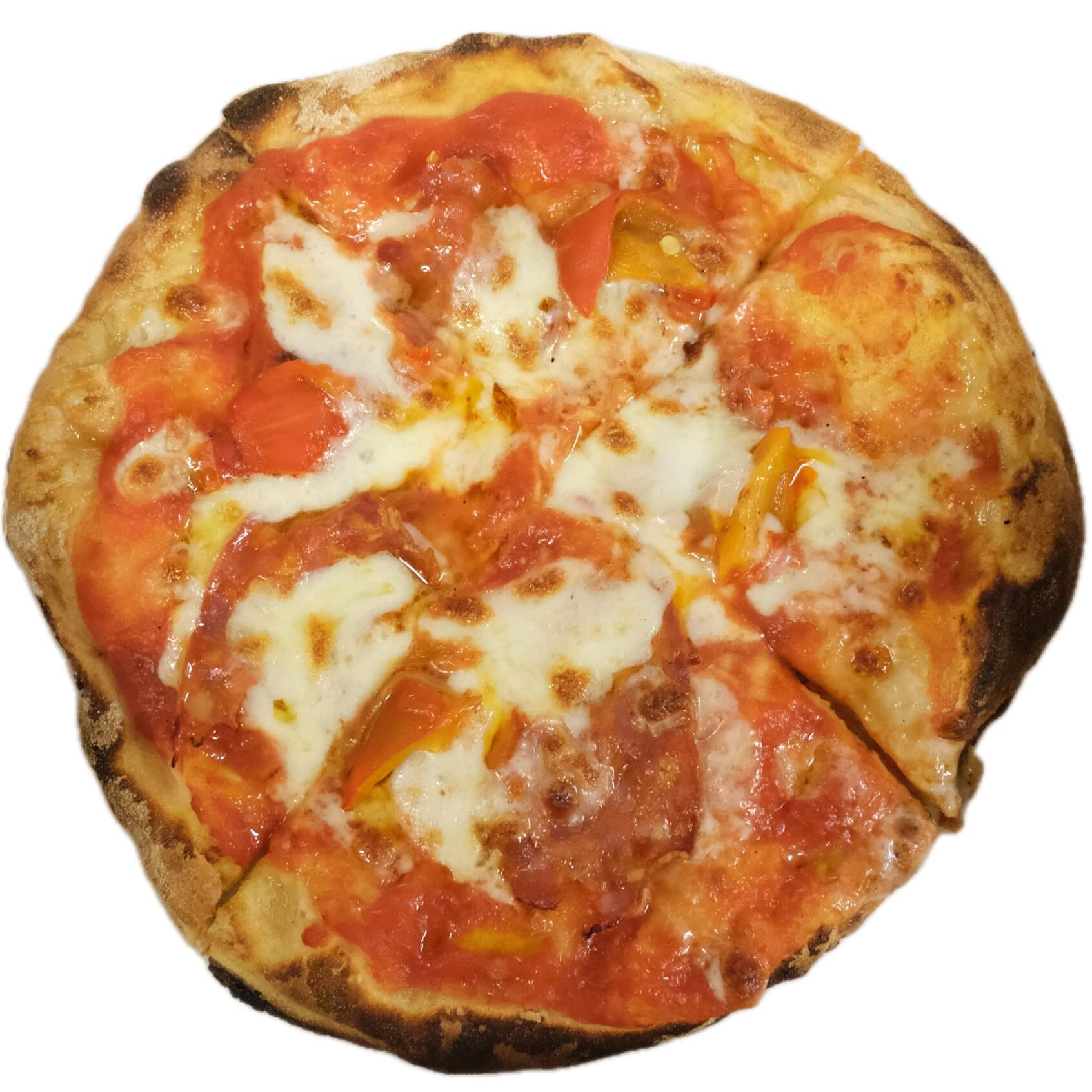Mini Pizza Diavola 22cm - Lo Sfizio Street | Italian Street Food Delivery in Monaco