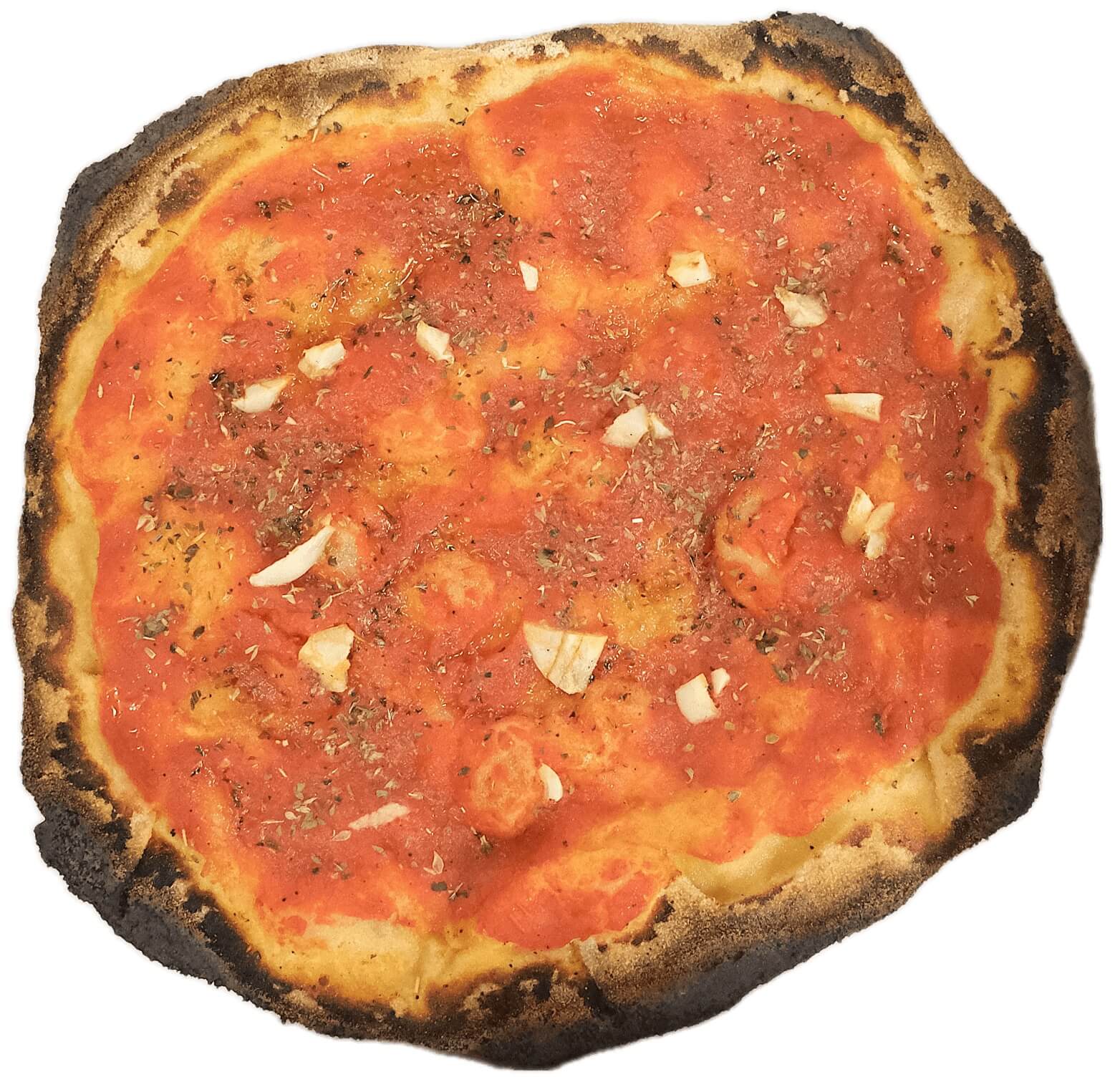 Mini Pizza Marinara 22cm - Lo Sfizio Street | Italian Street Food Delivery in Monaco