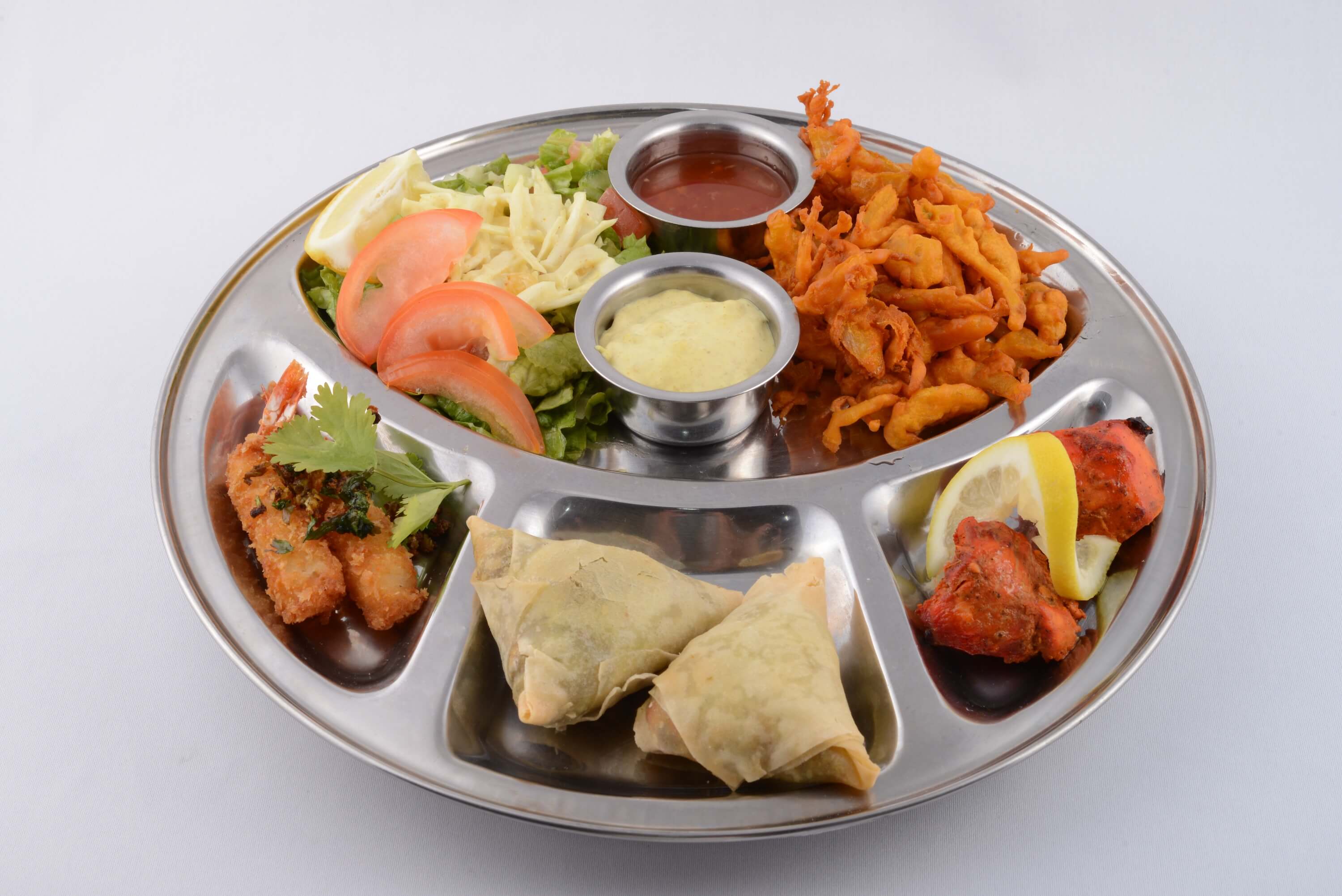Mix Starter (2 people) - Indian | Authentic Indian Cuisine Delivery in Monaco