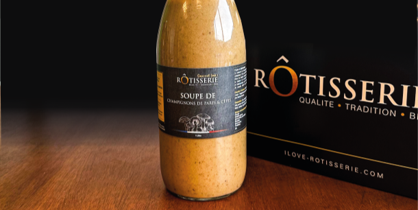 Mushrooms and Ceps soup - Rotisserie | Roast Chicken Delivery in Monaco, Cap-d'Ail & Beausoleil
