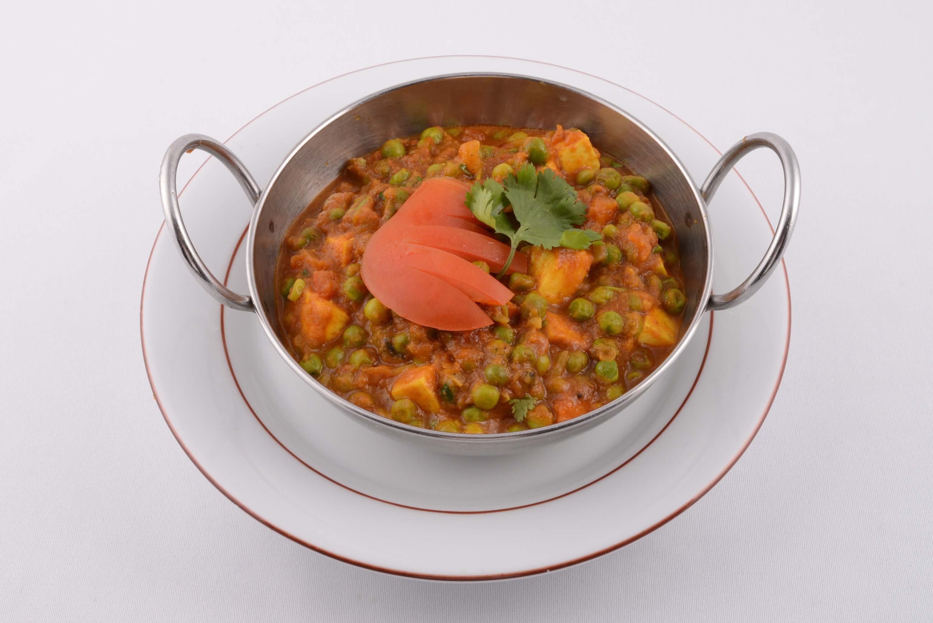 Mutter Paneer (light) - Indian | Authentic Indian Cuisine Delivery in Monaco
