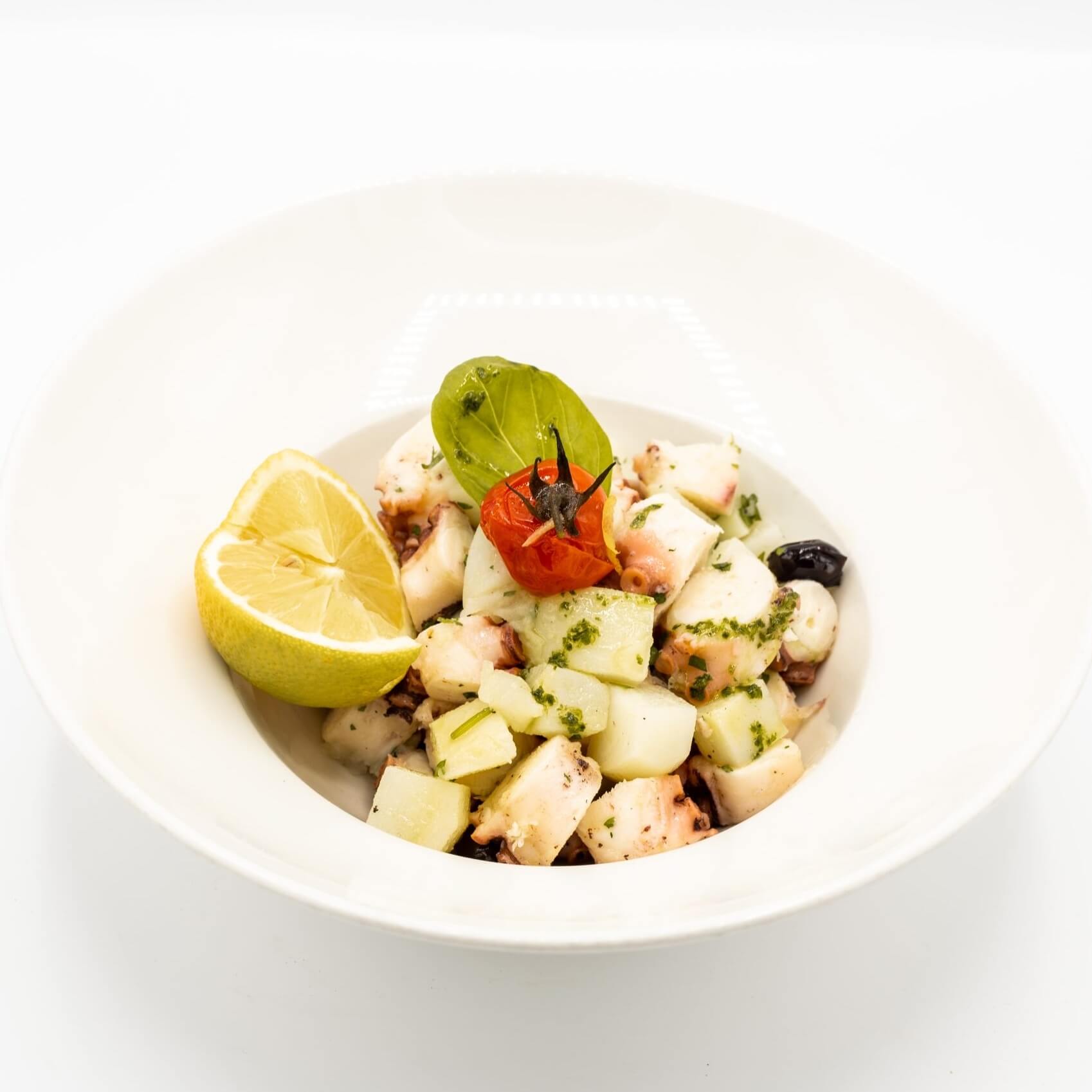 Octopus Salad - Bella Vita | Italian & French Cuisine Delivery in Monaco, Cap-d'Ail & Beausoleil