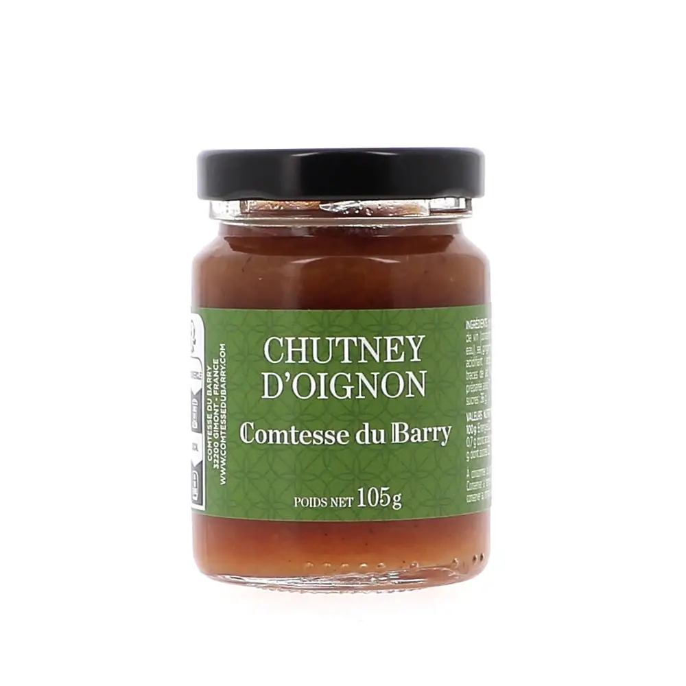 Onions Chutney 105g - Foie Gras Comtesse du Barry