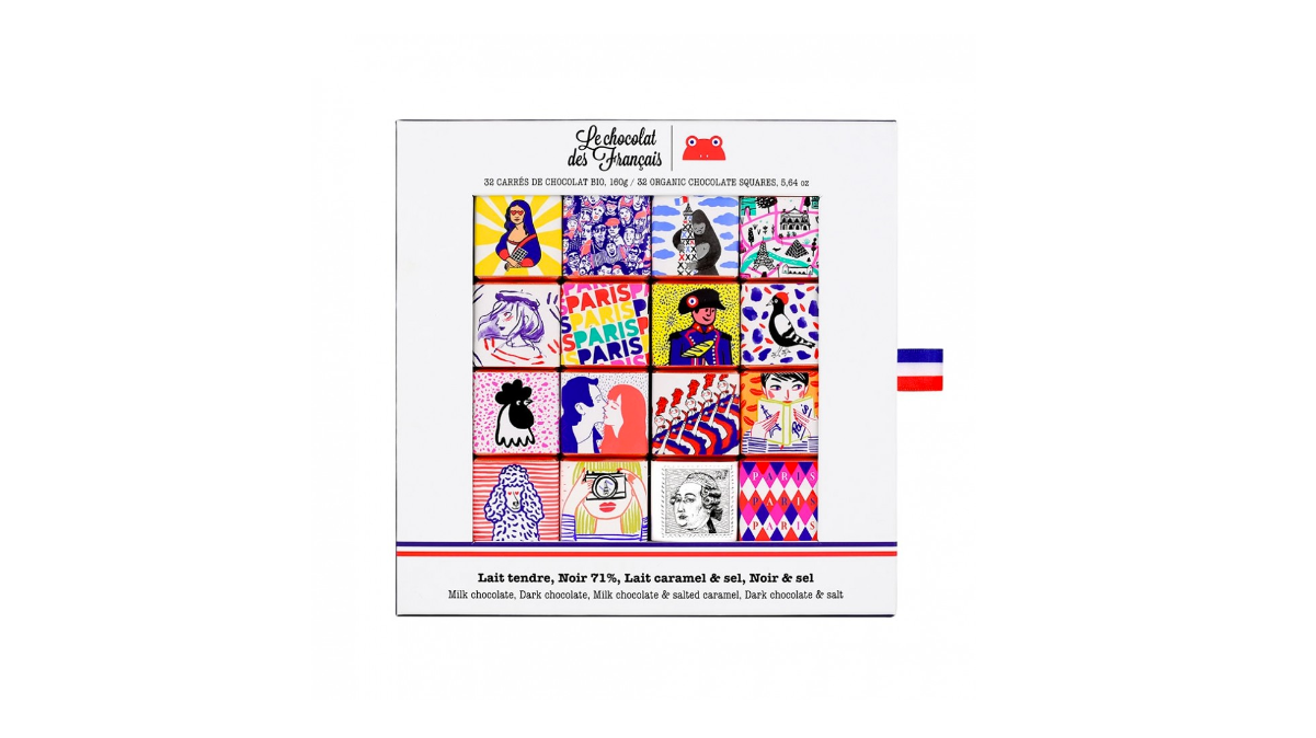 Organic Chocolate - Box of 16 Squares - Maison del Gusto delivery in Monaco | Mr. Room Service