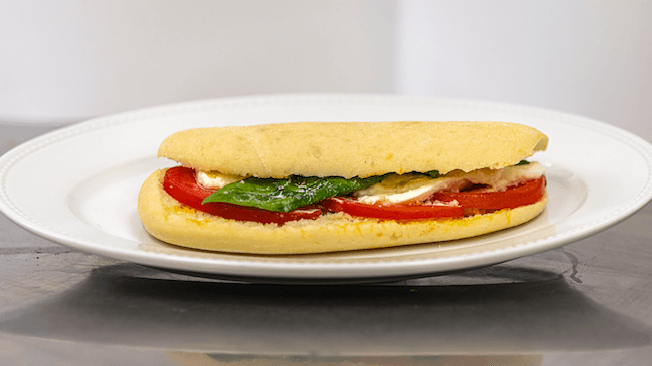 Paninis - Tomatoes, mozzarella, basil - Amore Mio | Sandwiches & Salads Delivery in Monaco, Cap-d'Ail & Beausoleil