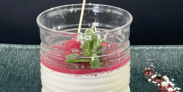 Panna Cotta red fruits sauce - Huit et Demi Food Delivery | Gourmet Italian & French Cuisine in Monaco