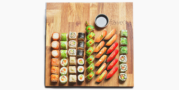 Partybox degustation - Planet Sushi | Sushi & Japanese Food Delivery in Monaco, Cap-d'Ail & Beausoleil