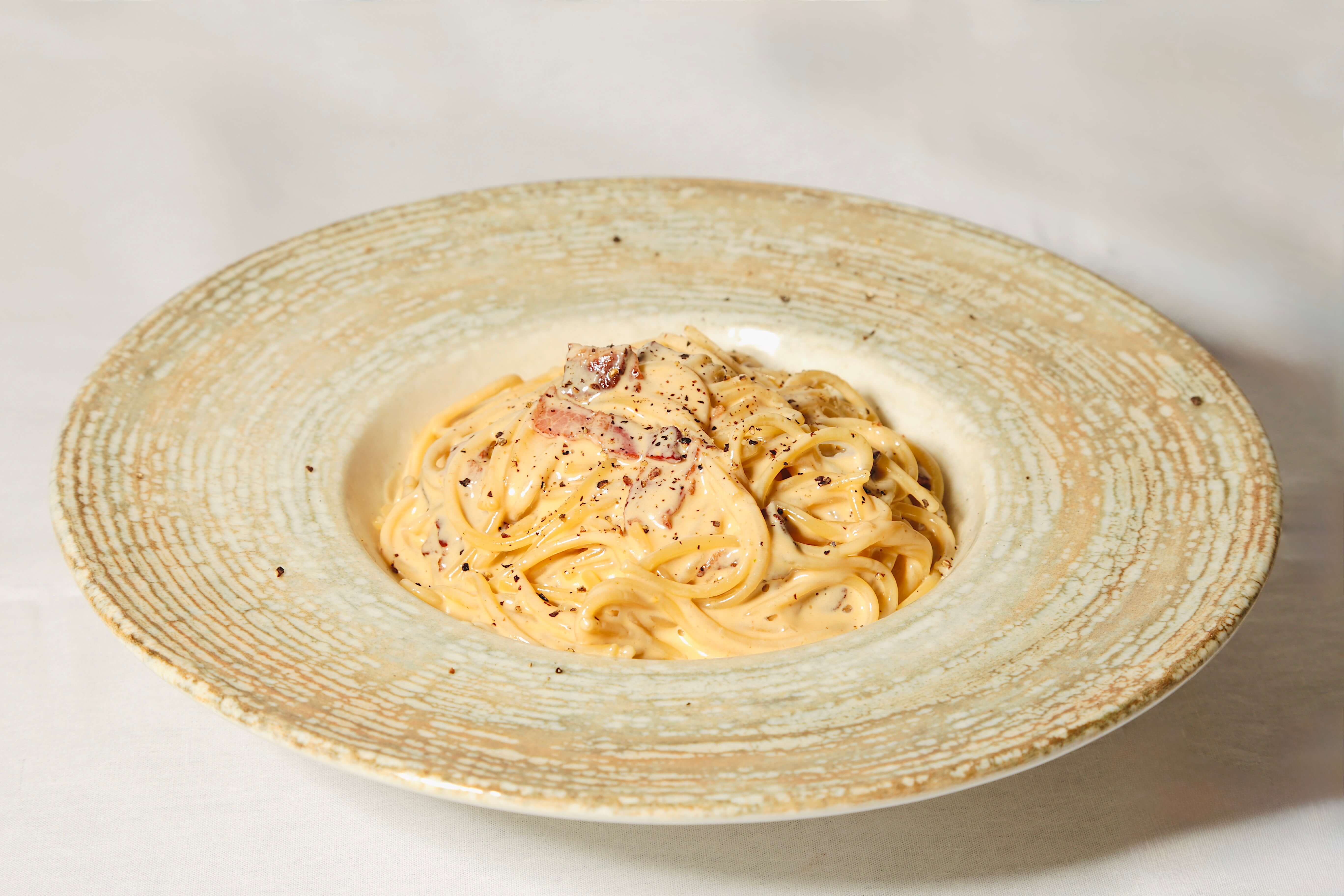 Pasta Carbonara - Mr Val by Il Calcio | Diverse Cuisine Delivery in Monaco, Cap-d'Ail & Beausoleil
