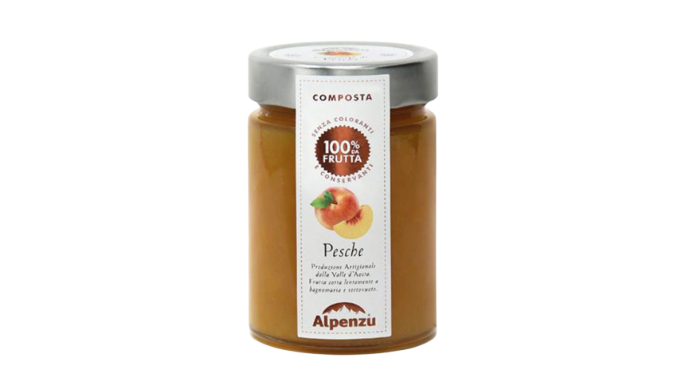 Peach Jam 100% Fruits - 350gr - Maison del Gusto delivery in Monaco | Mr. Room Service