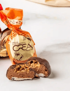 Peaches and Amaretti 250g - Creá Monte-Carlo | Ice Cream & Sweets Delivery in Monaco, Cap-d'Ail & Beausoleil
