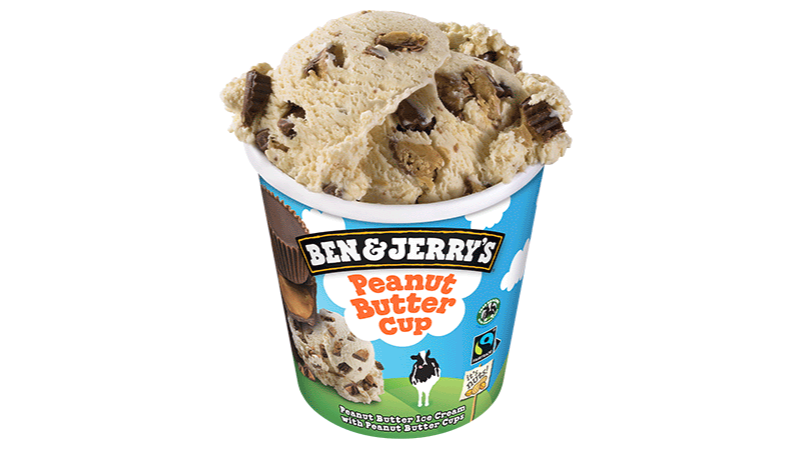 B&J Peanut Butter Cup 465ml