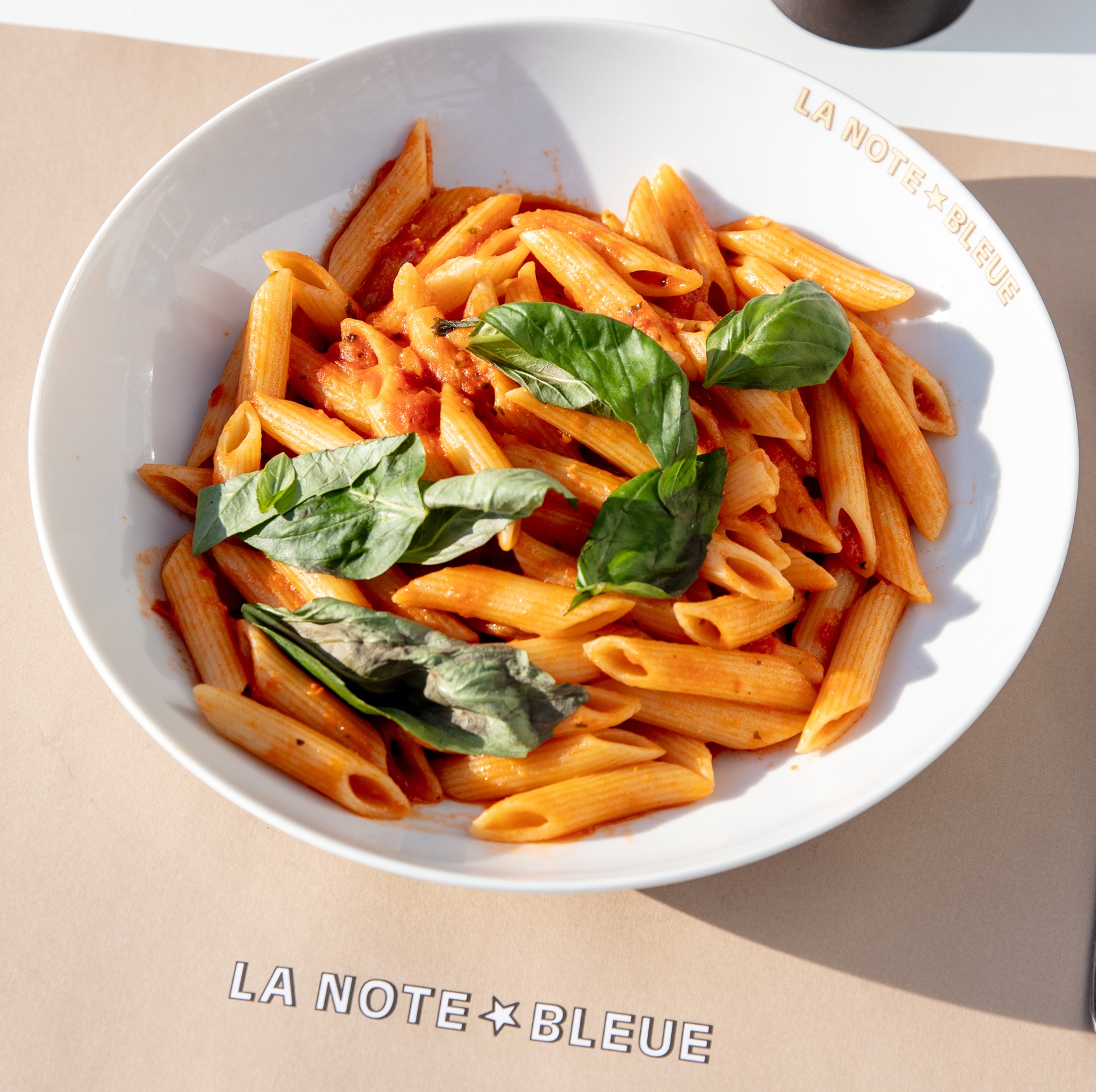 Penne all'arrabbiata - La Note Bleue | Beachside Dining Delivery in Monaco